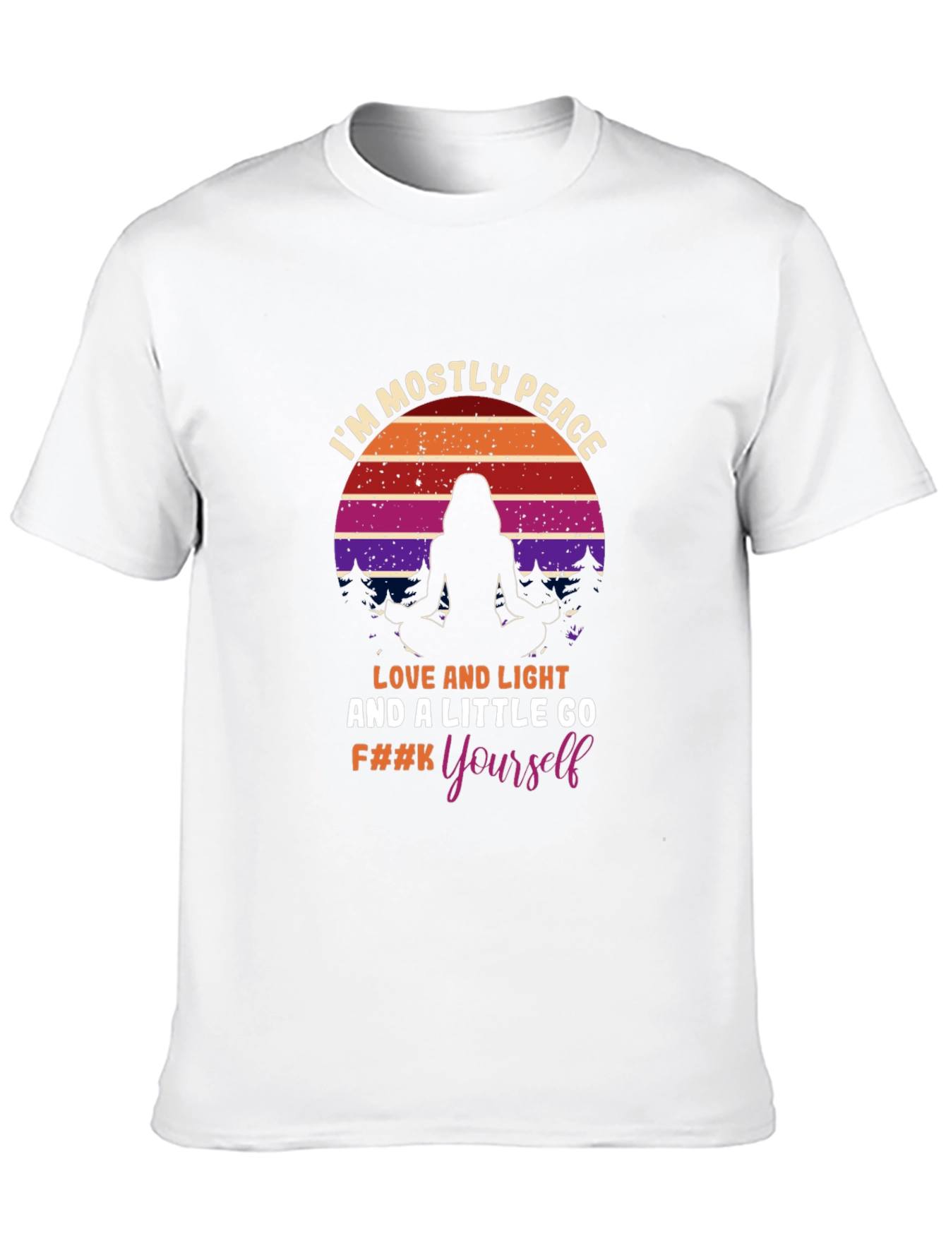 Peace Love Light Graphic T-Shirt