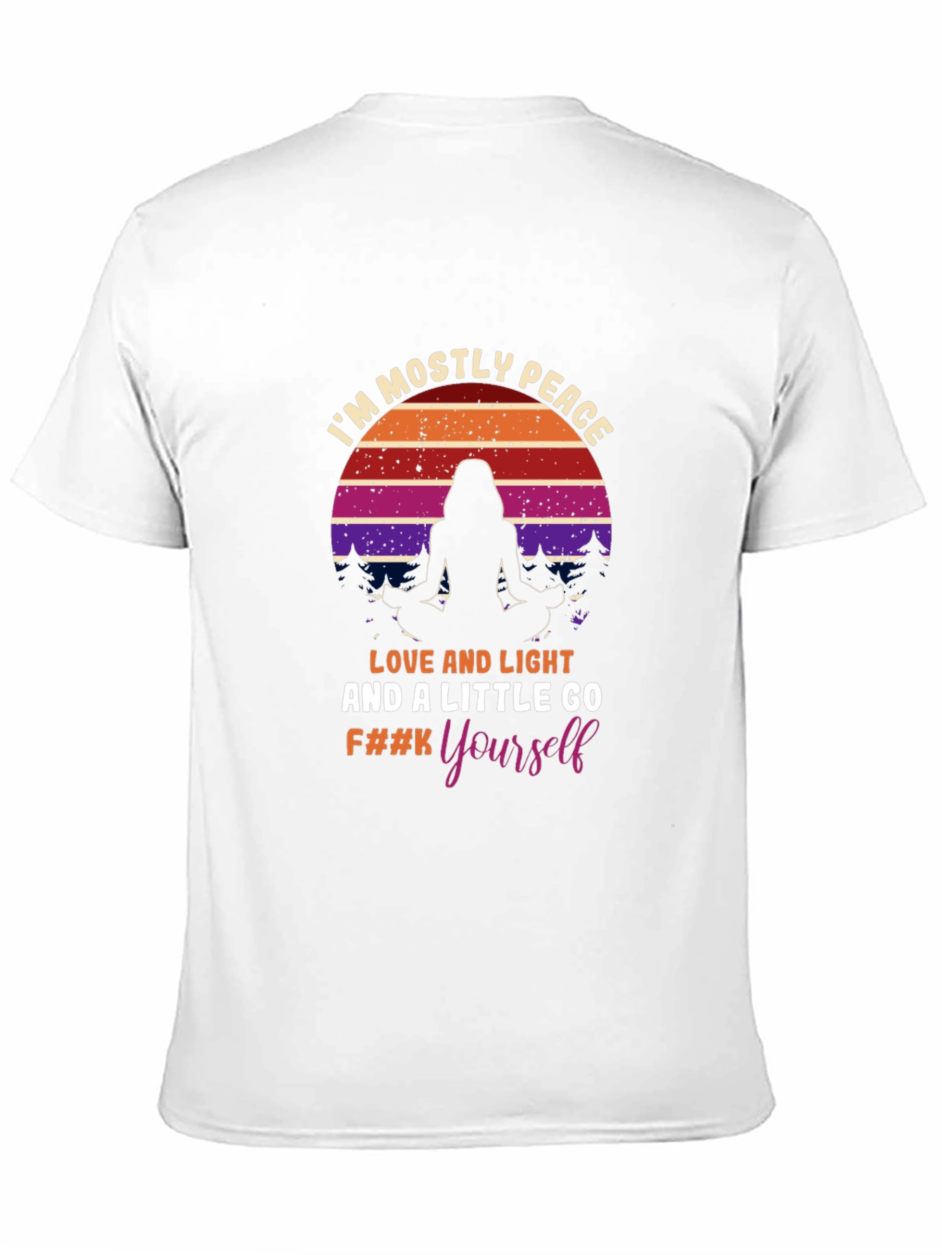 Peace Love Light Graphic T-Shirt