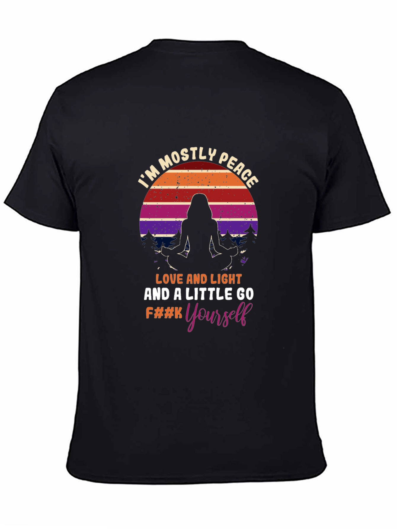 Peace Love Light Graphic T-Shirt