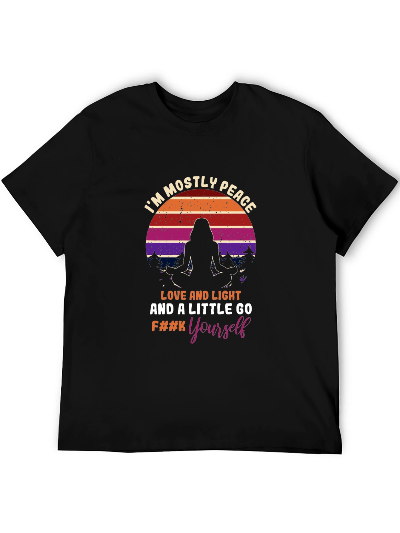 Peace Love Light Graphic T-Shirt
