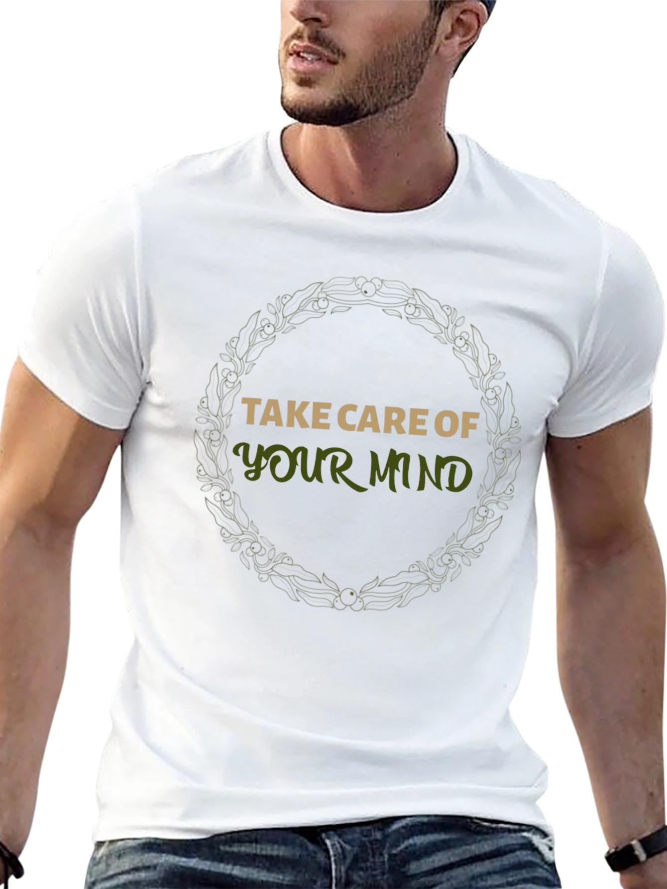 Take Care of Your Mind T-Shirt - Black