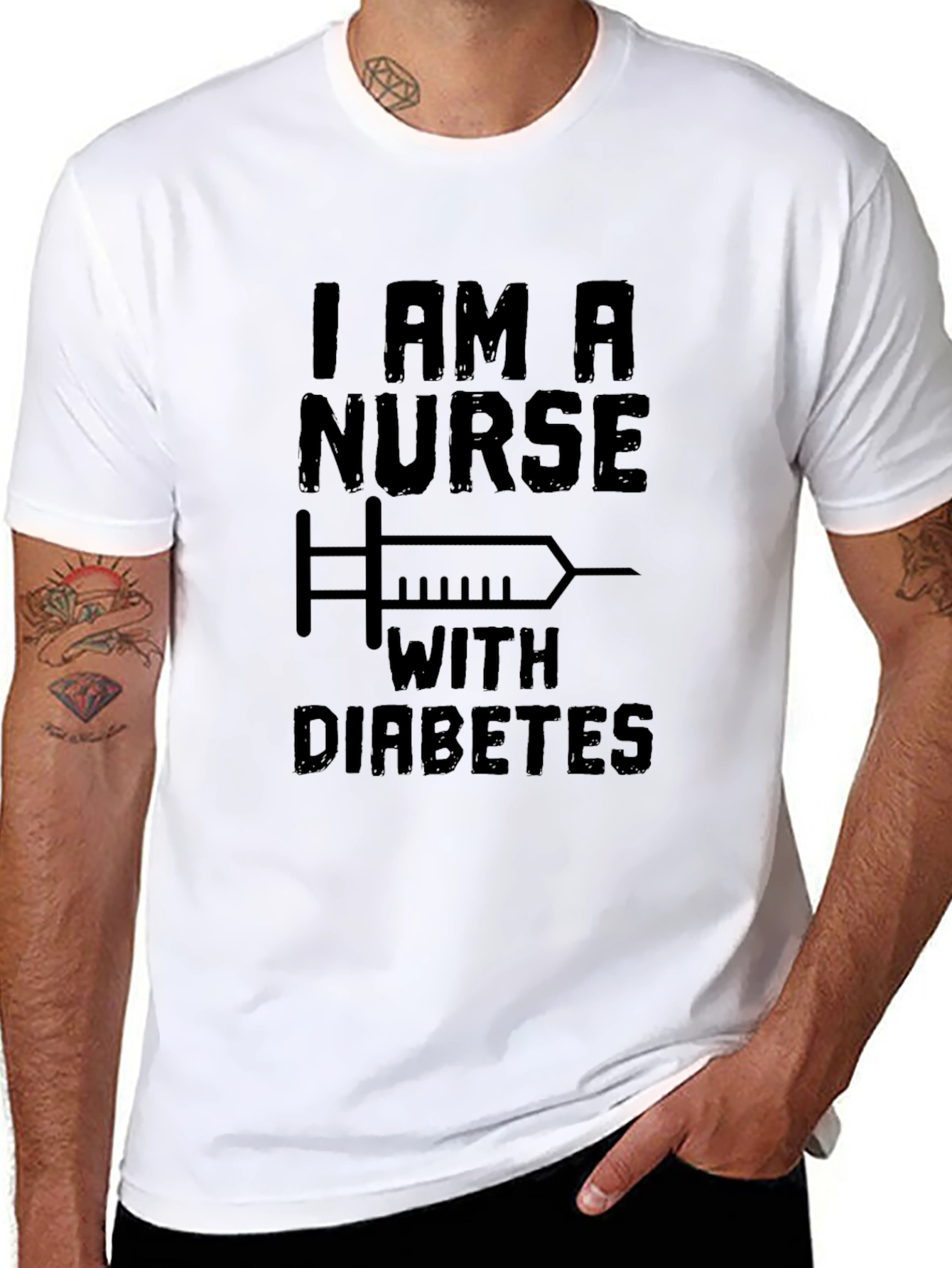 I Am A Nurse With Diabetes T-Shirt