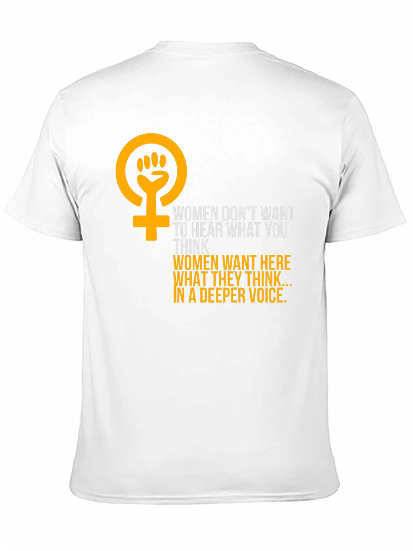 Feminist Empowerment Graphic Tee - Hear Womens Voices