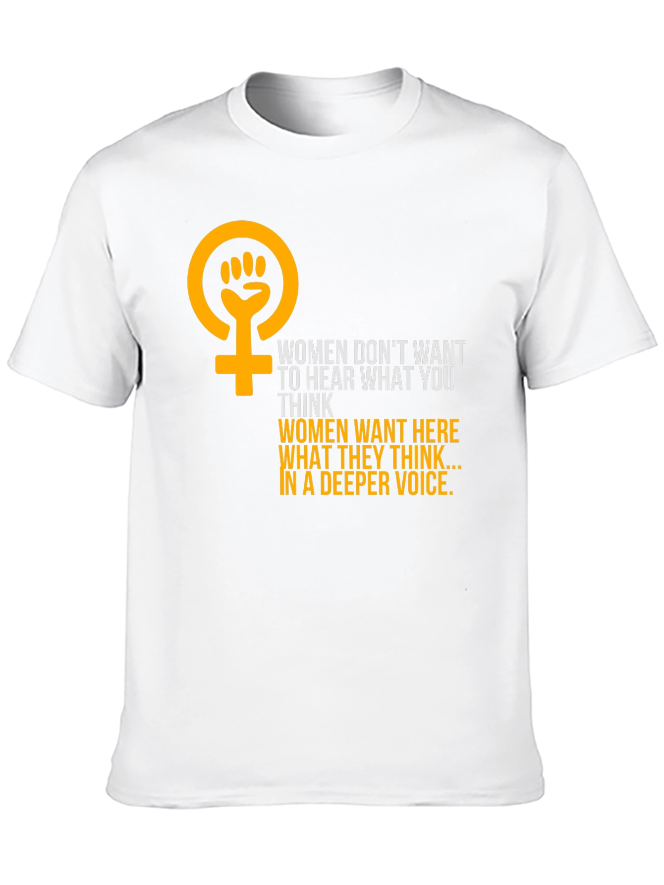 Feminist Empowerment Graphic Tee - Hear Womens Voices