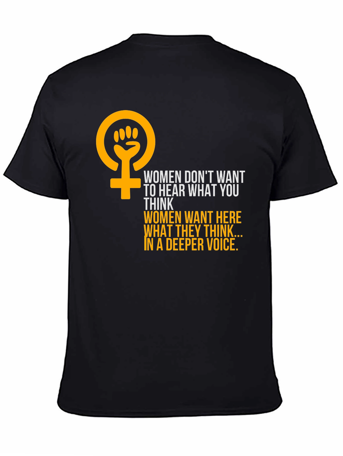 Feminist Empowerment Graphic Tee - Hear Womens Voices