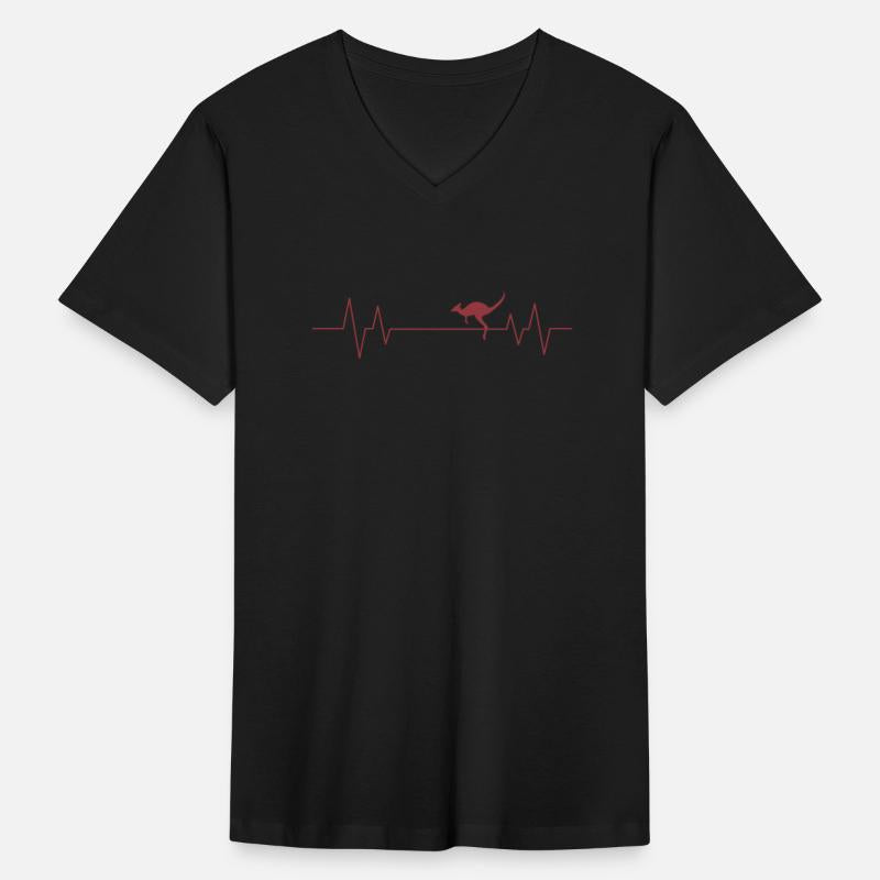 Heartbeat Line for Kangaroos Australia