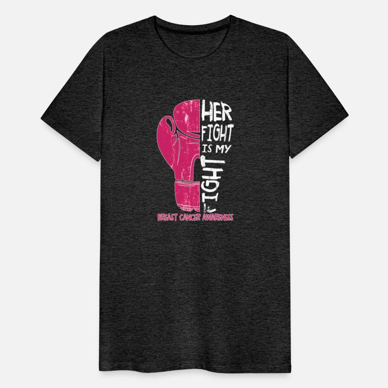 Her Fight Is My Fight Boxing Glove Breast Cancer A