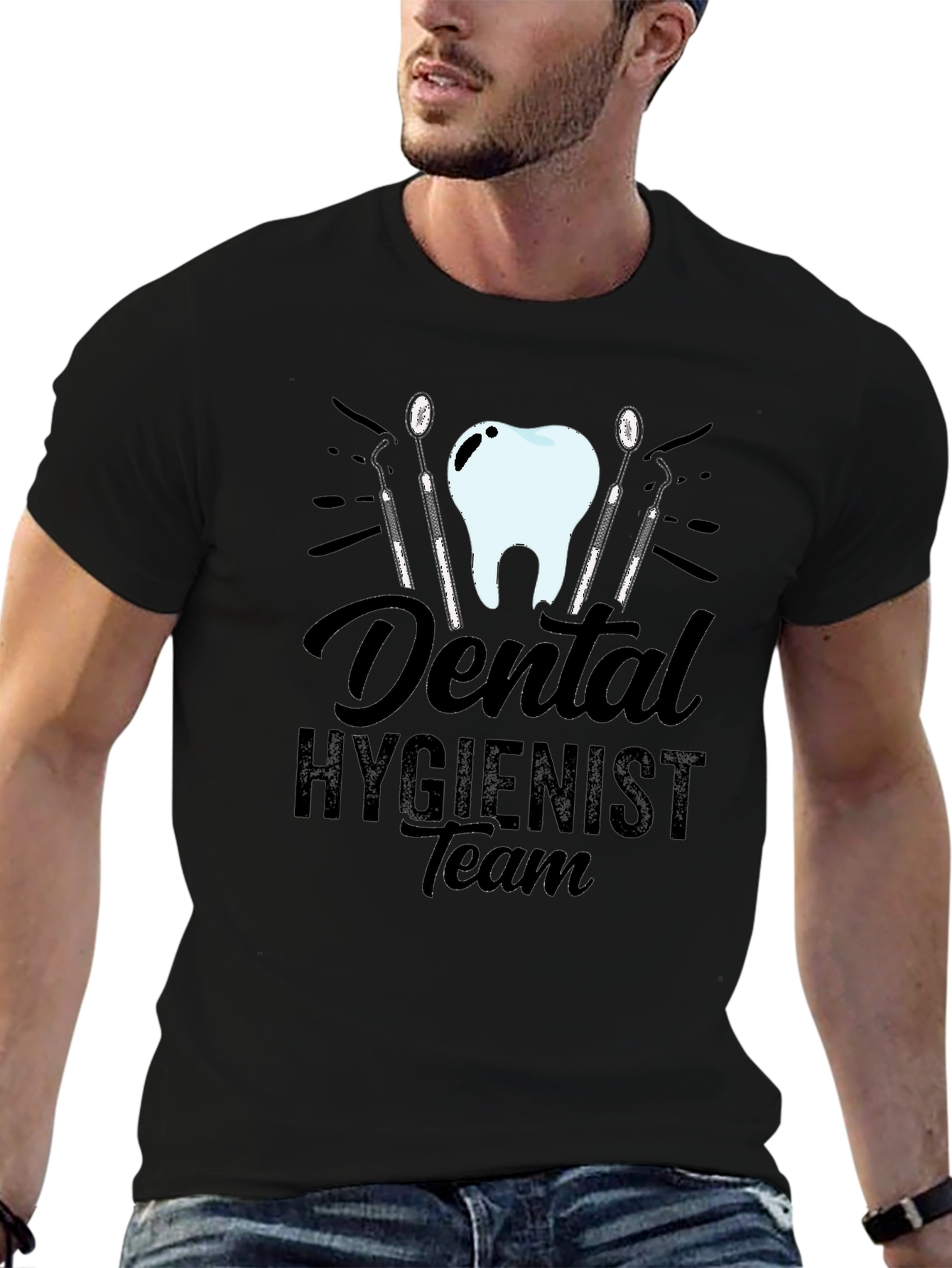 Dental Hygienist Team Graphic T-Shirt