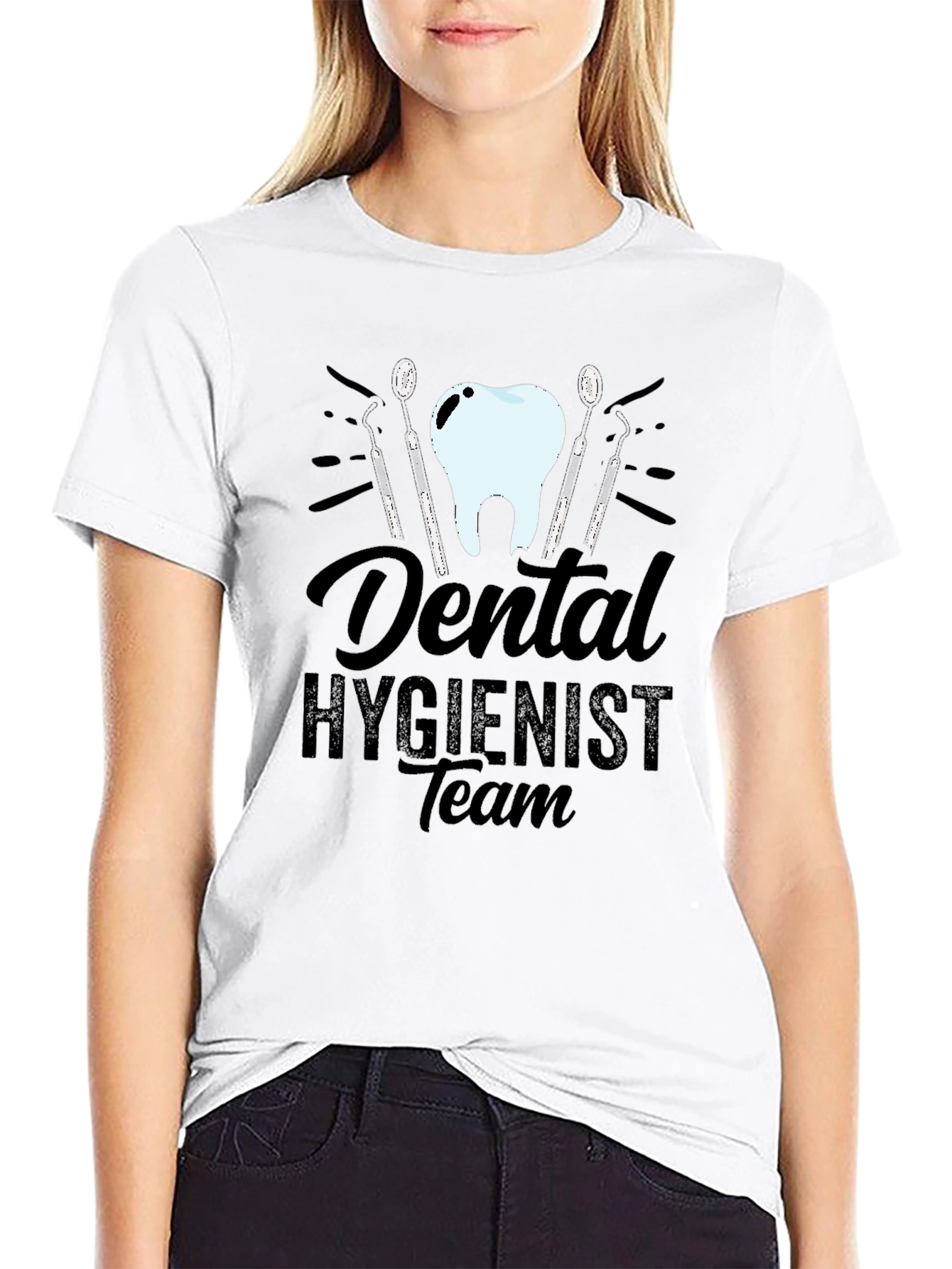 Dental Hygienist Team Graphic T-Shirt