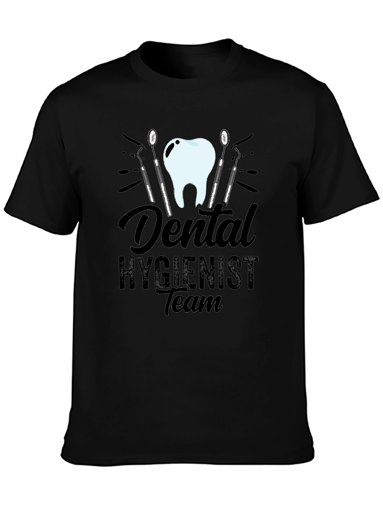 Dental Hygienist Team Graphic T-Shirt
