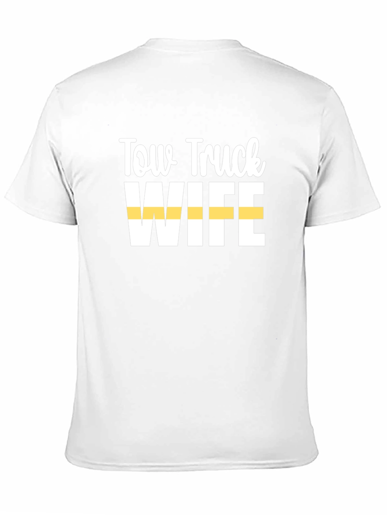 Tow Truck Wife Black Graphic Tee