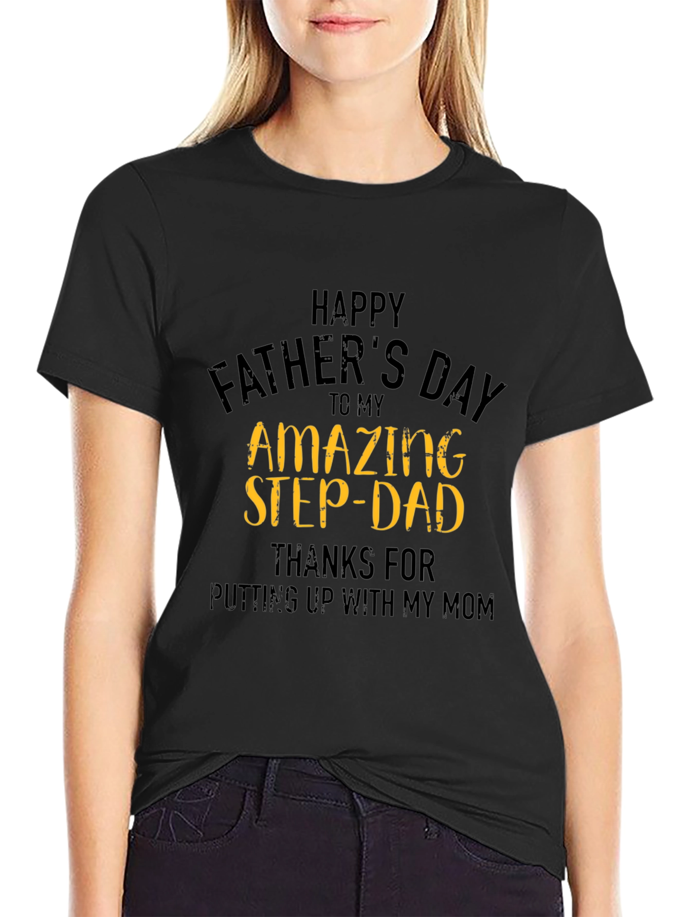 Amazing Step-Dad Fathers Day T-Shirt