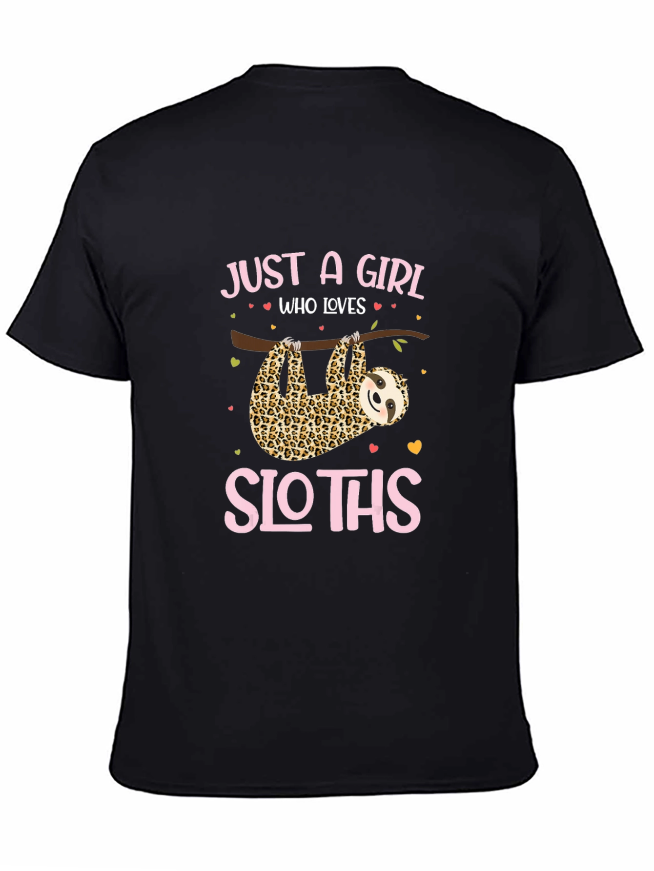 Girl Who Loves Sloths T-Shirt