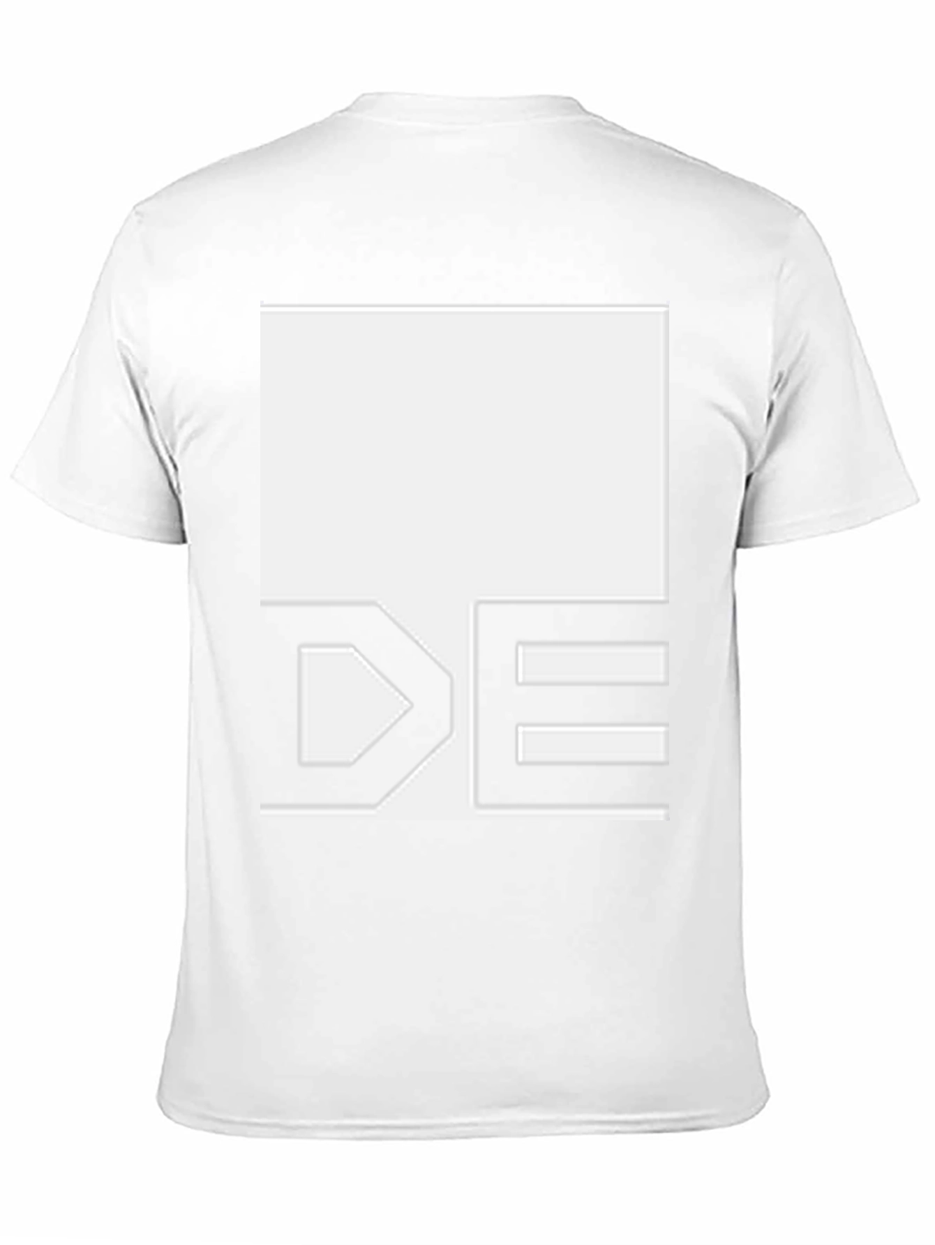 Bold Graphic Tee - DE Lettering Modern Style