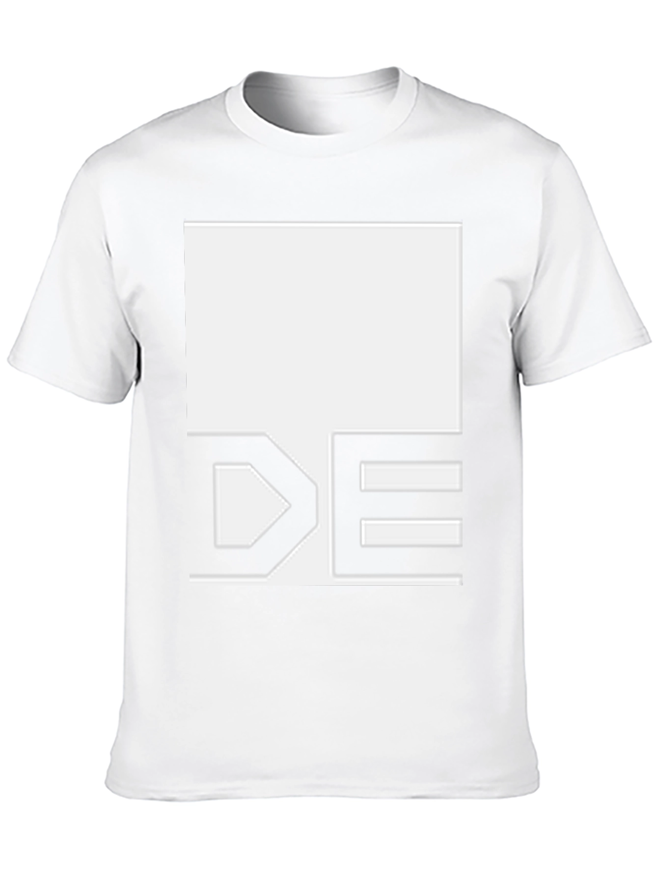 Bold Graphic Tee - DE Lettering Modern Style