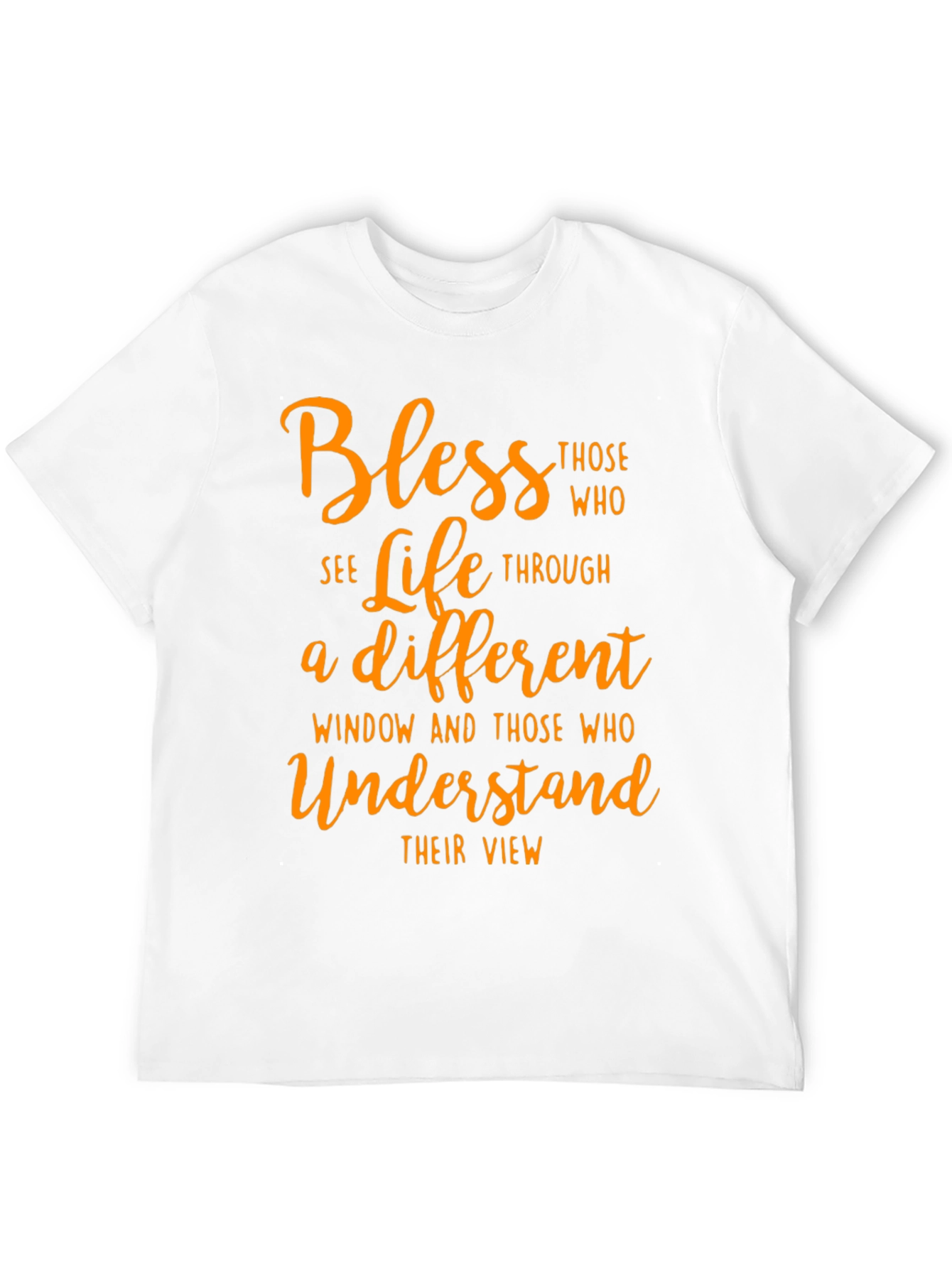 Bless Those Who See Life Graphic Tee
