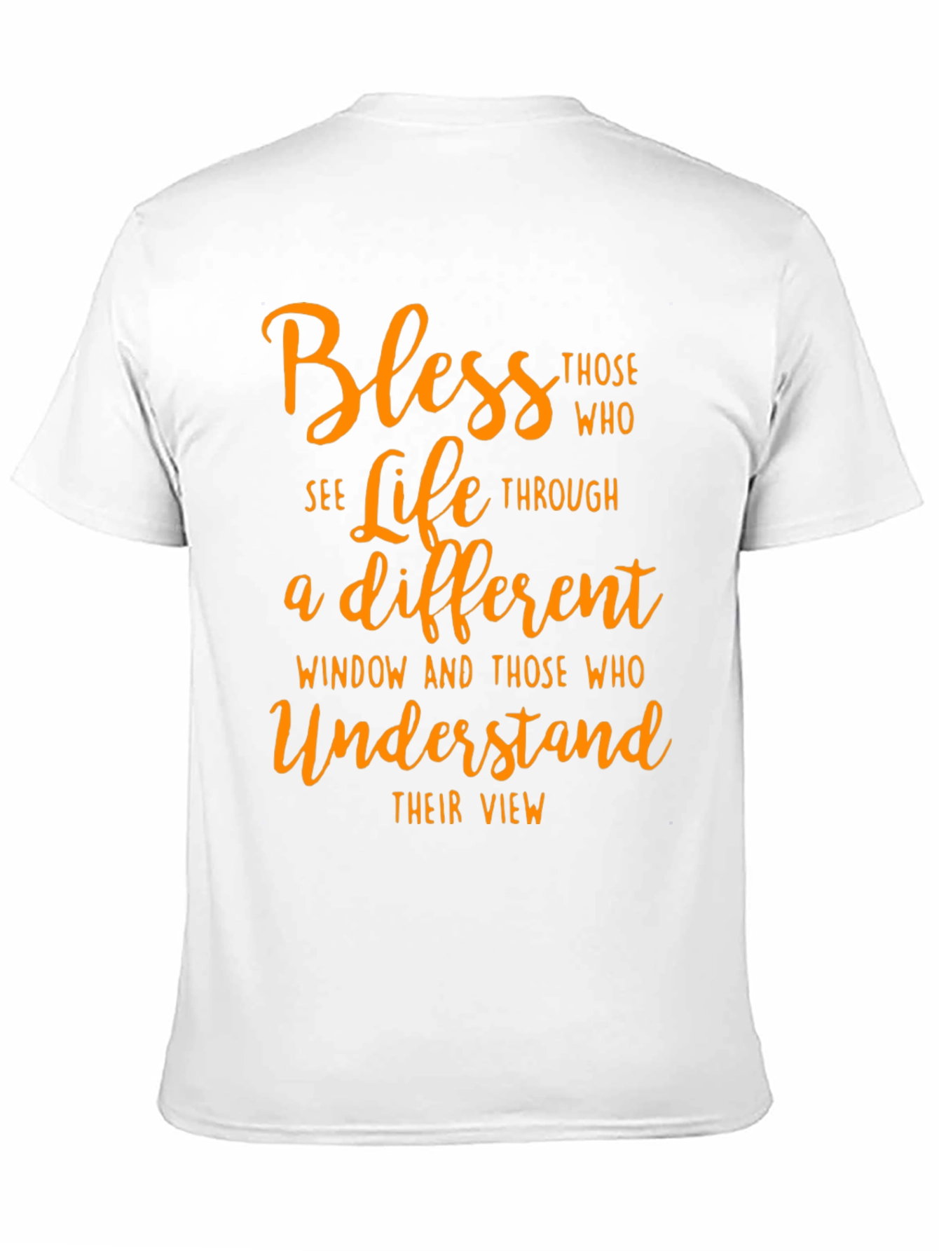 Bless Those Who See Life Graphic Tee
