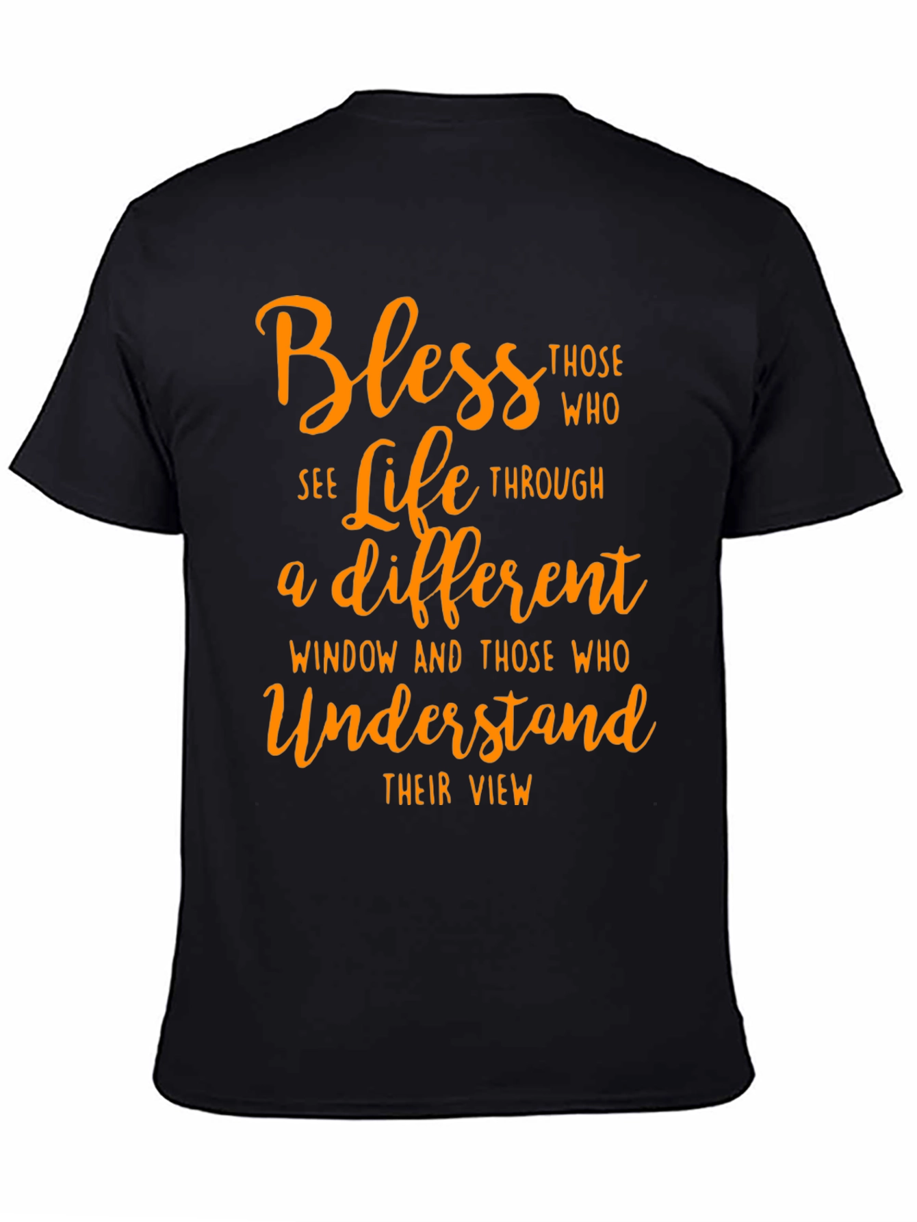 Bless Those Who See Life Graphic Tee
