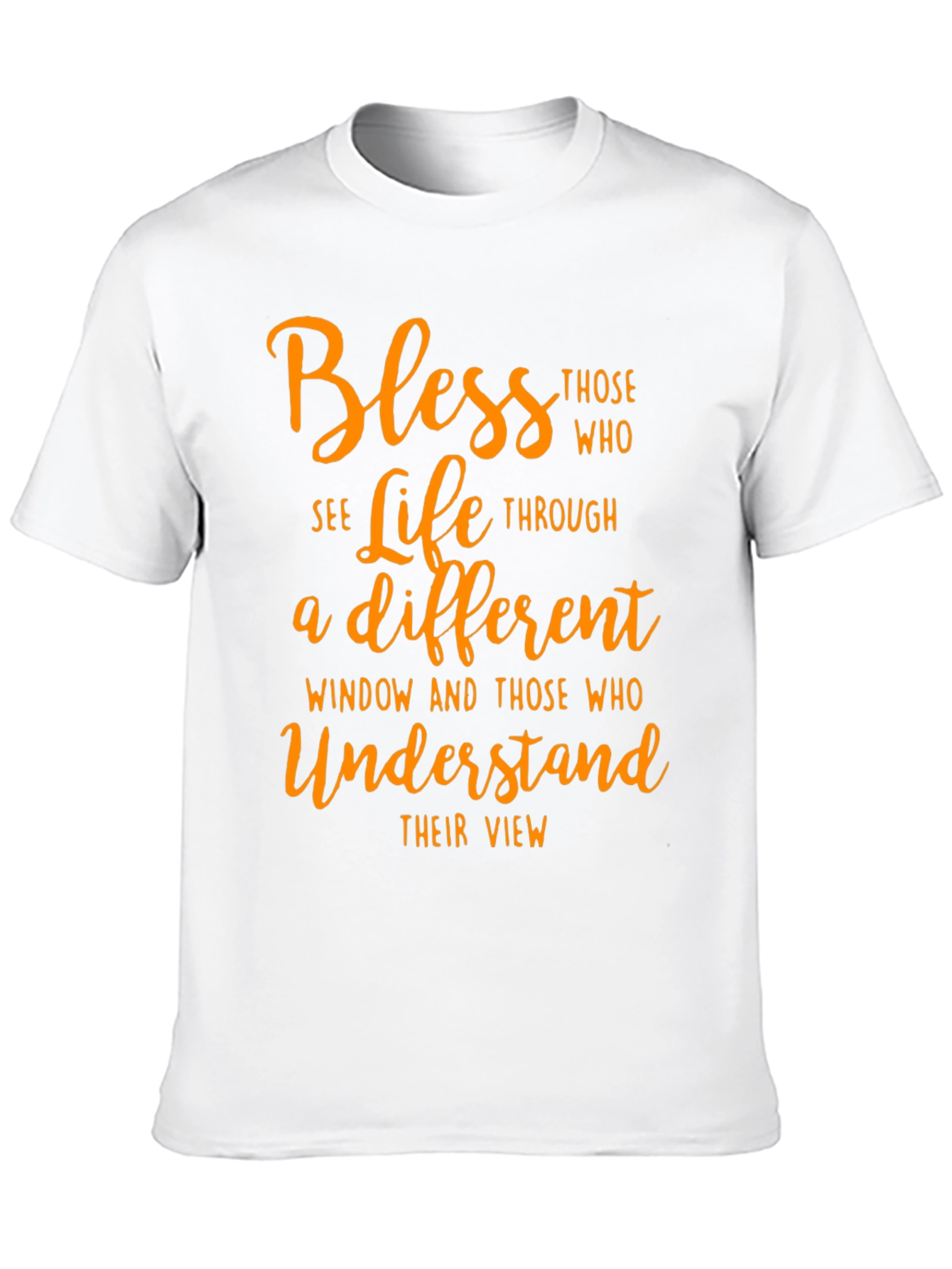 Bless Those Who See Life Graphic Tee