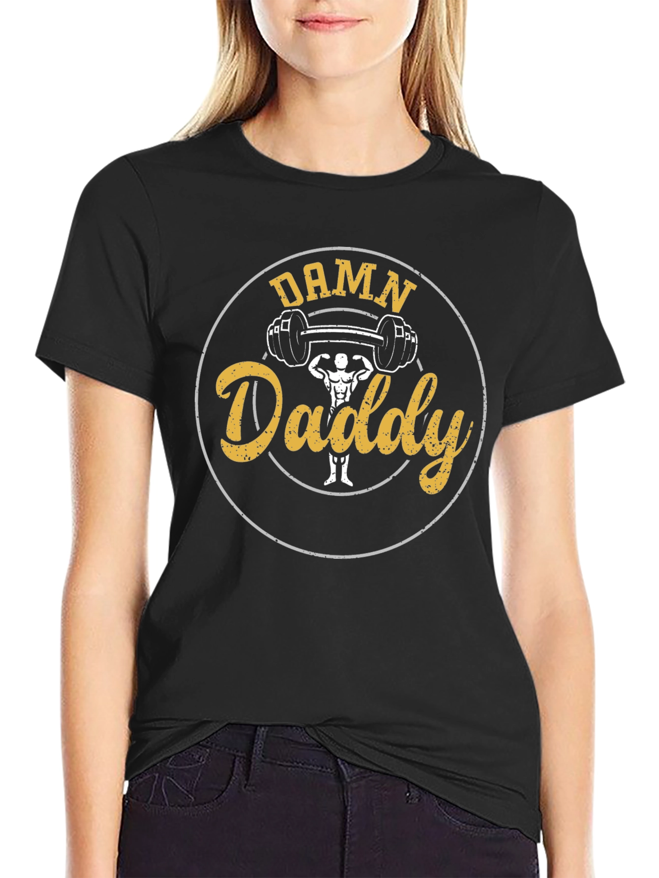 Damn Daddy Gym T-Shirt - Fitness Apparel