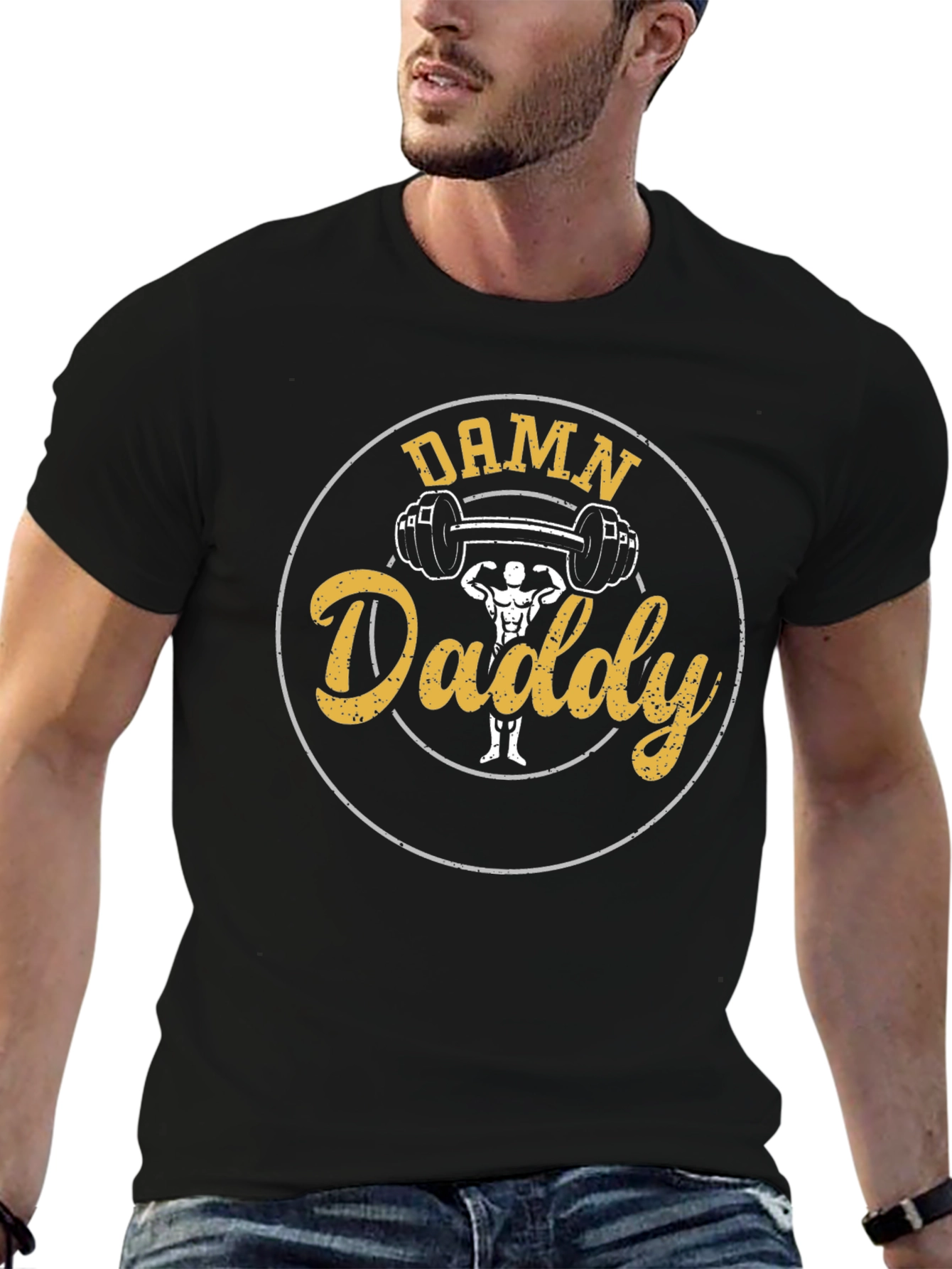 Damn Daddy Gym T-Shirt - Fitness Apparel