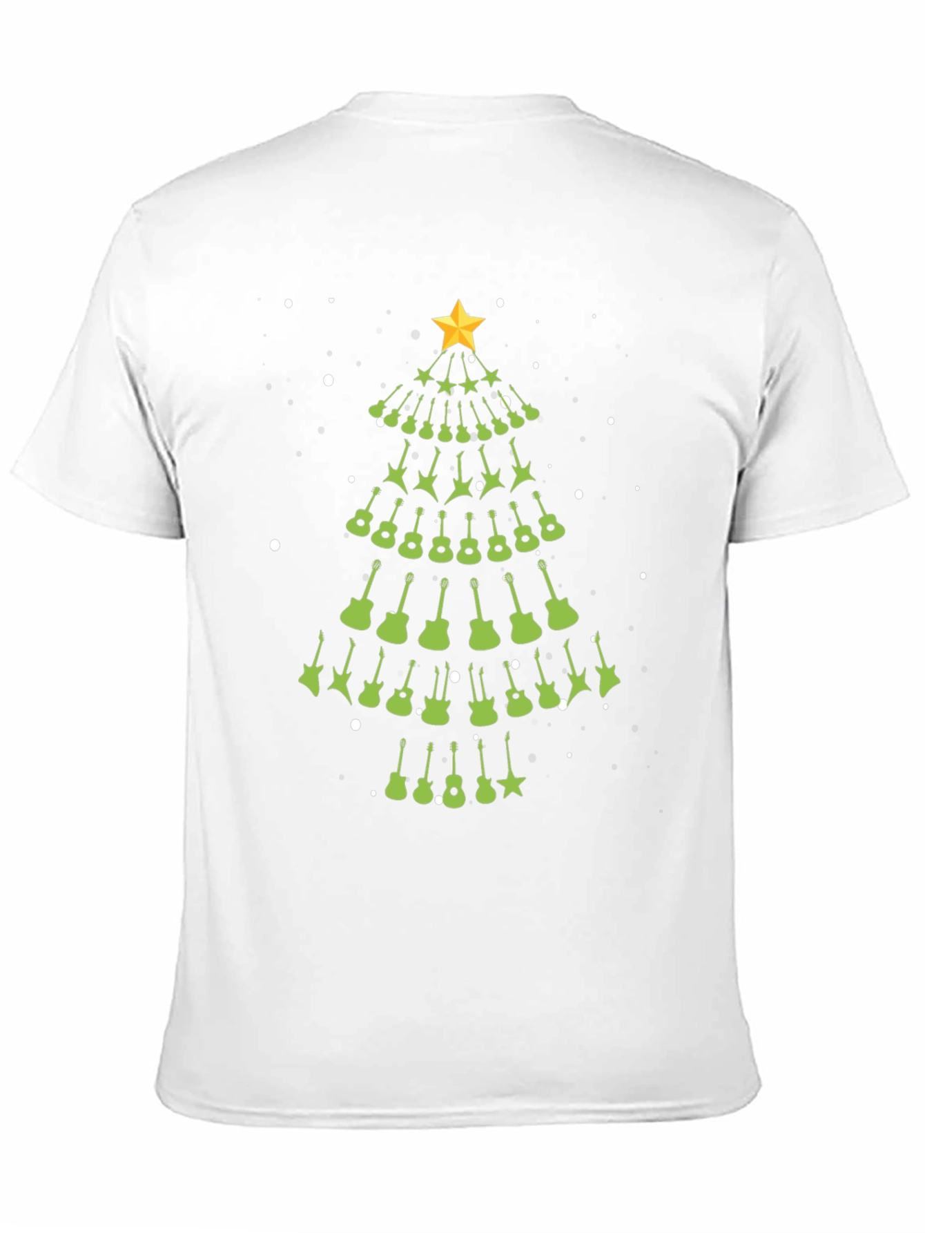 Guitar Christmas Tree T-Shirt - Rockin Holiday Style