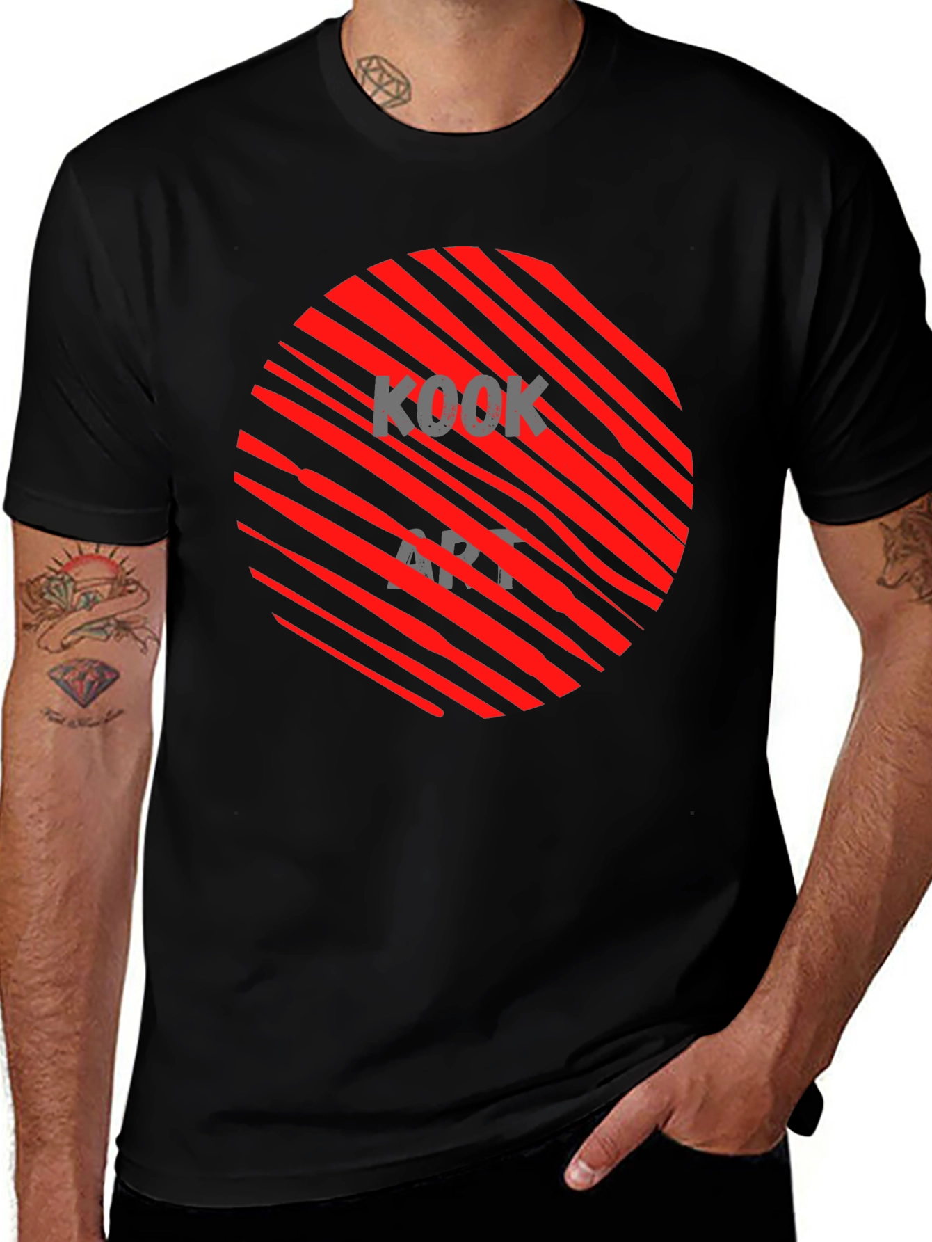 Kook Art Graphic Tee - Stylish Casual Wear