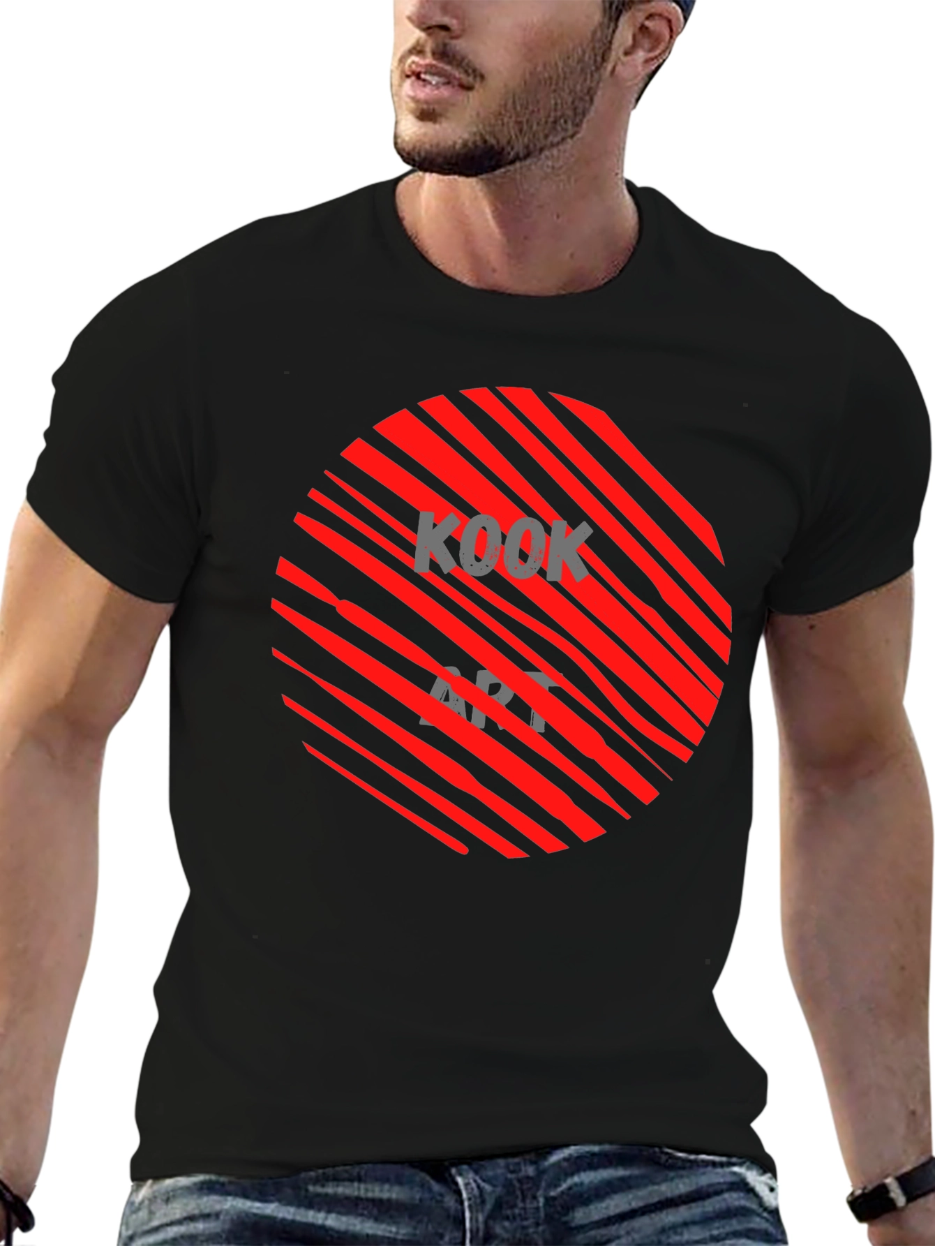 Kook Art Graphic Tee - Stylish Casual Wear