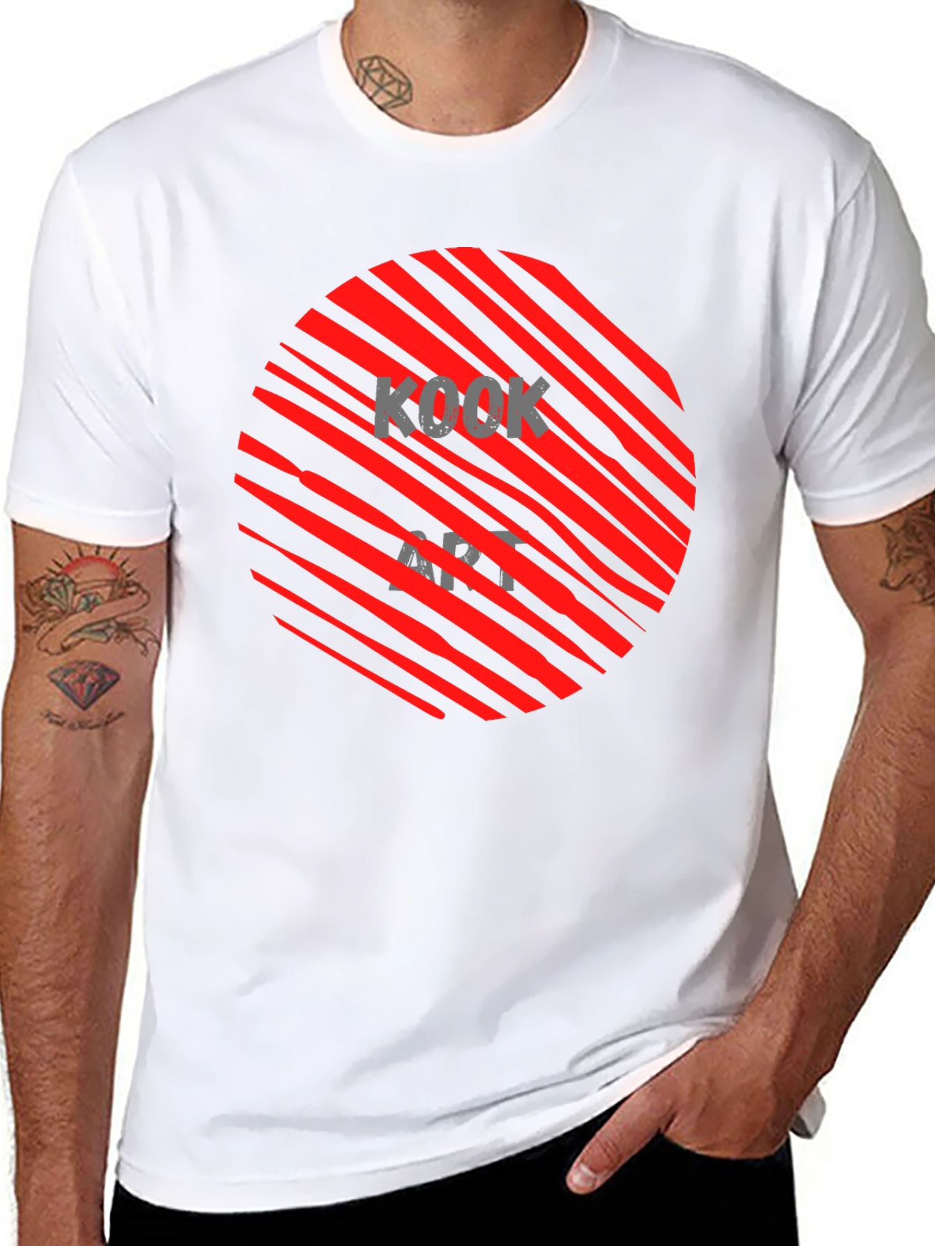 Kook Art Graphic Tee - Stylish Casual Wear