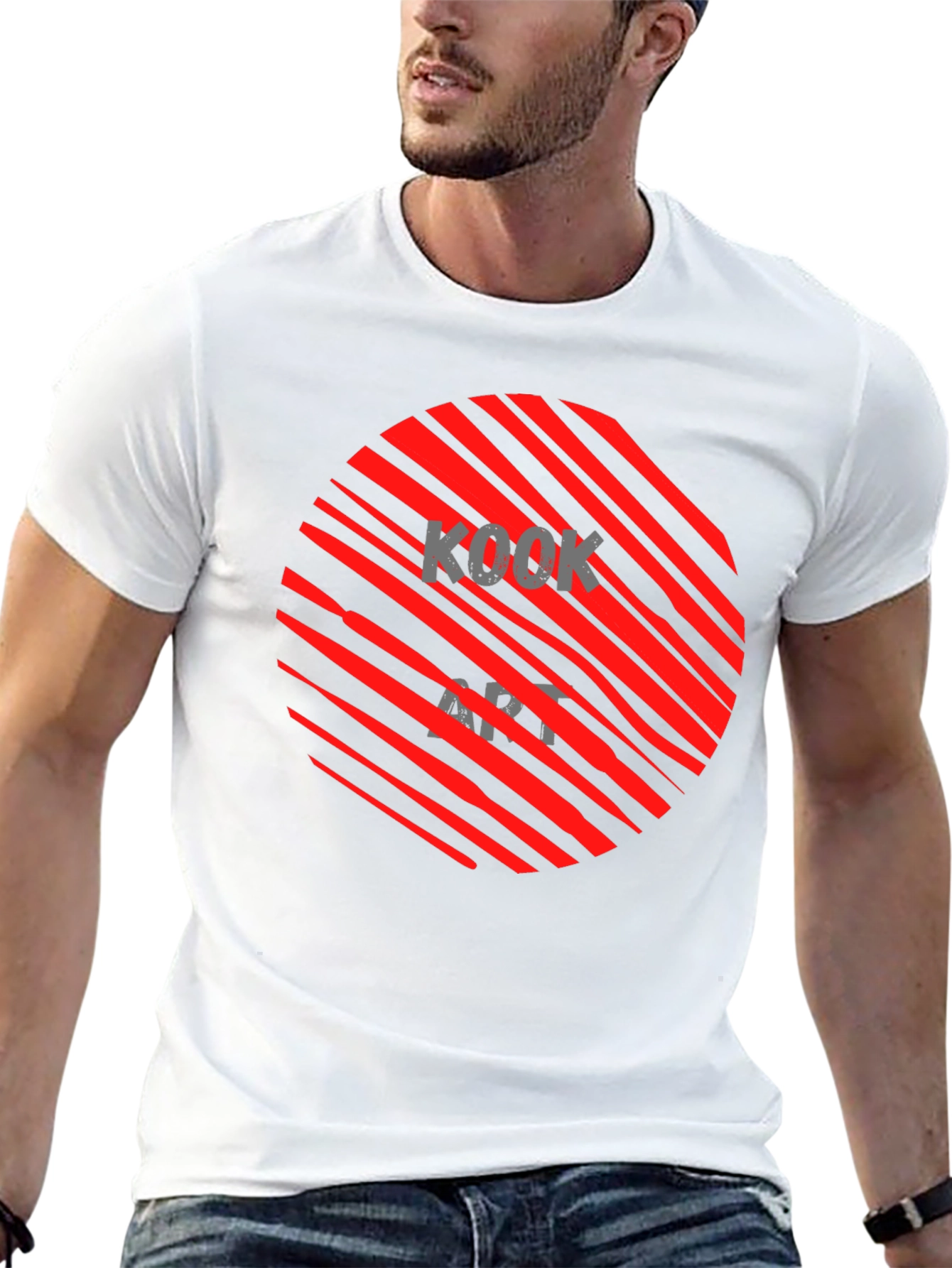 Kook Art Graphic Tee - Stylish Casual Wear
