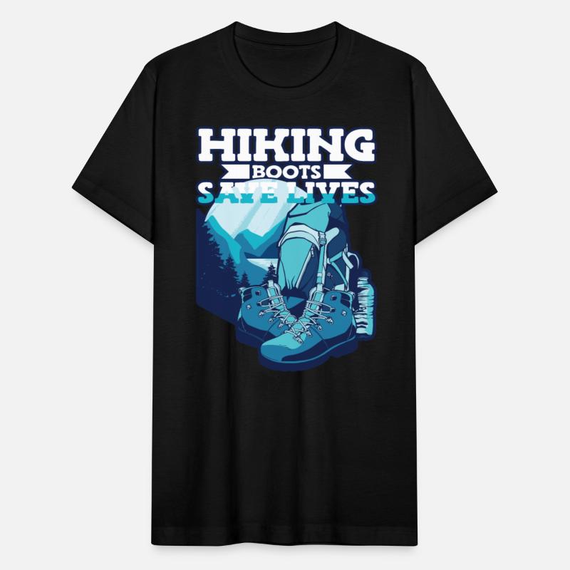 Hiking Boots Save Lives Camping Backpack Mountain