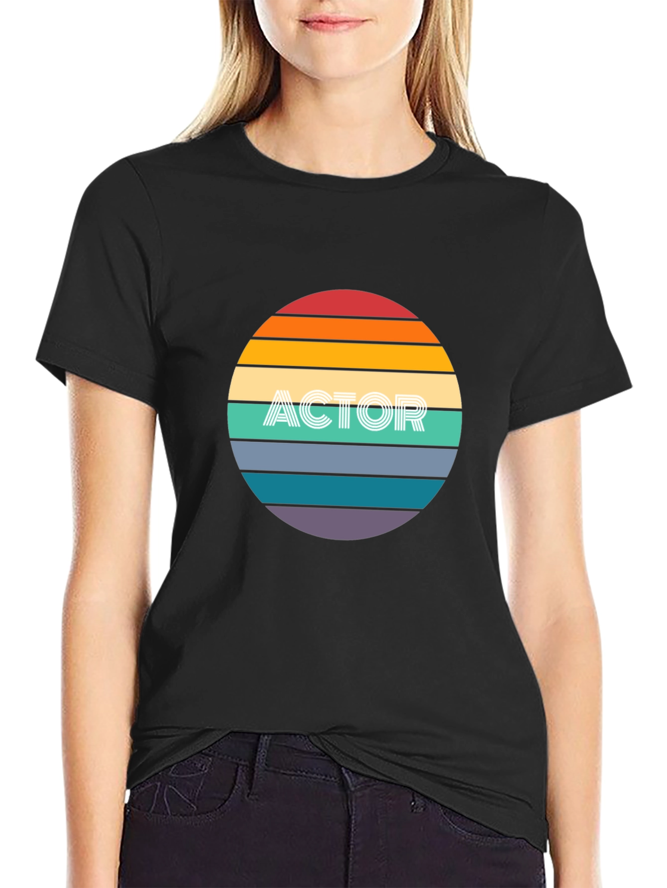Retro Actor Sunset Graphic Tee