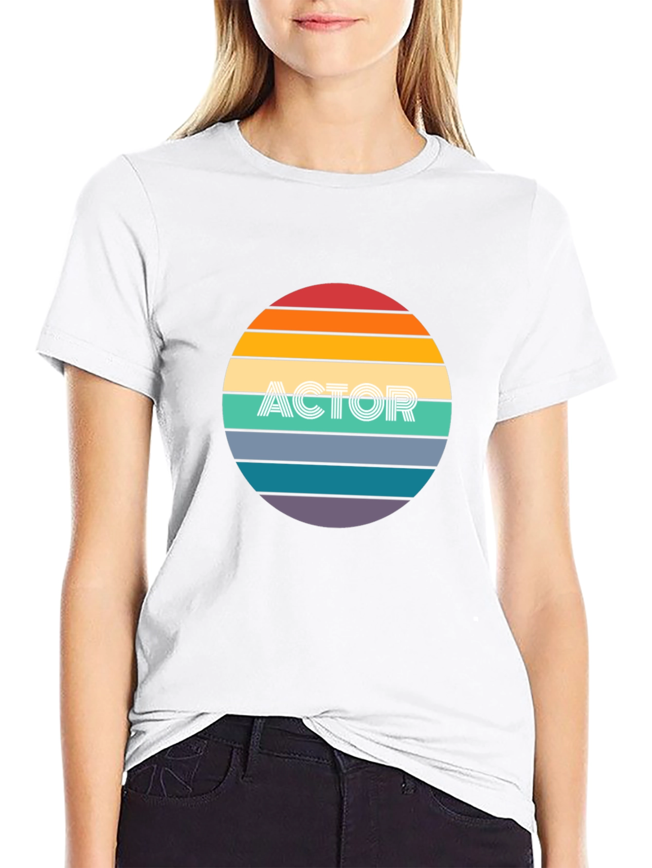 Retro Actor Sunset Graphic Tee