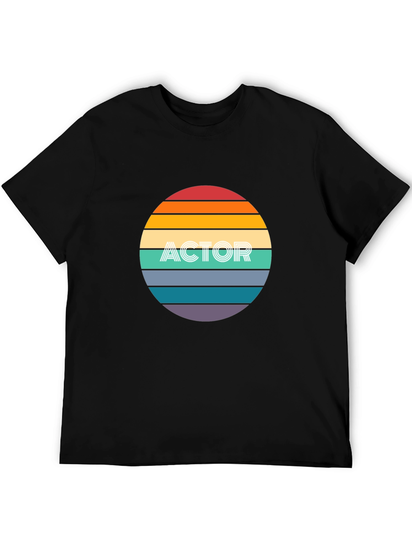 Retro Actor Sunset Graphic Tee