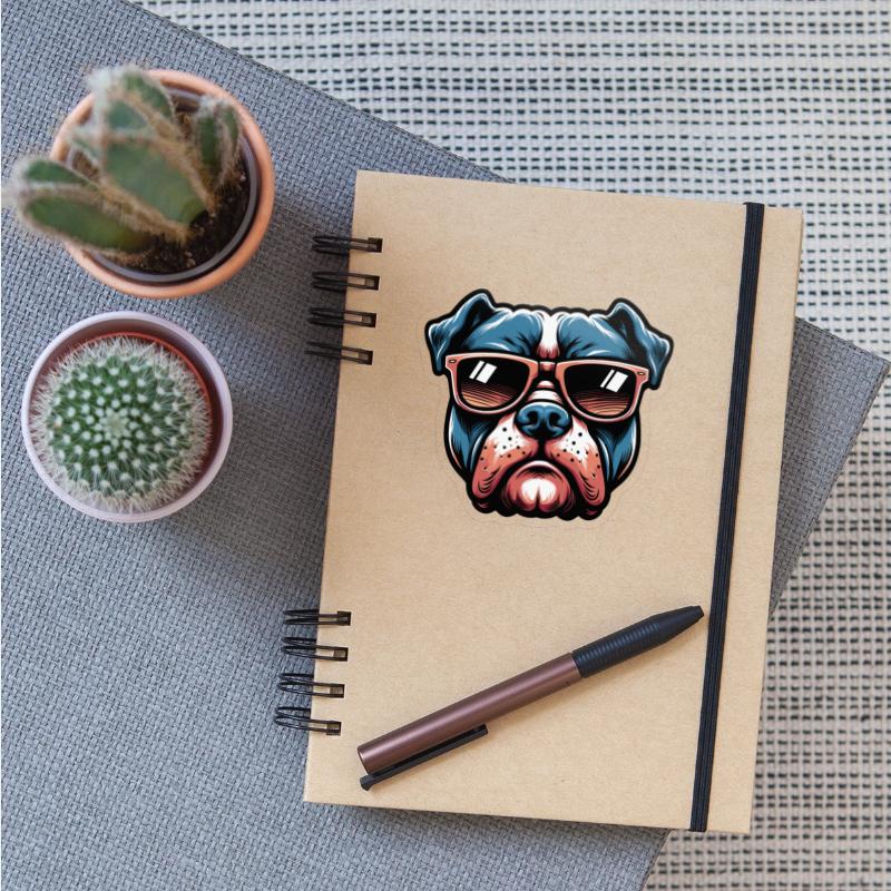 Hipster Hound - Cool Canine with Shades