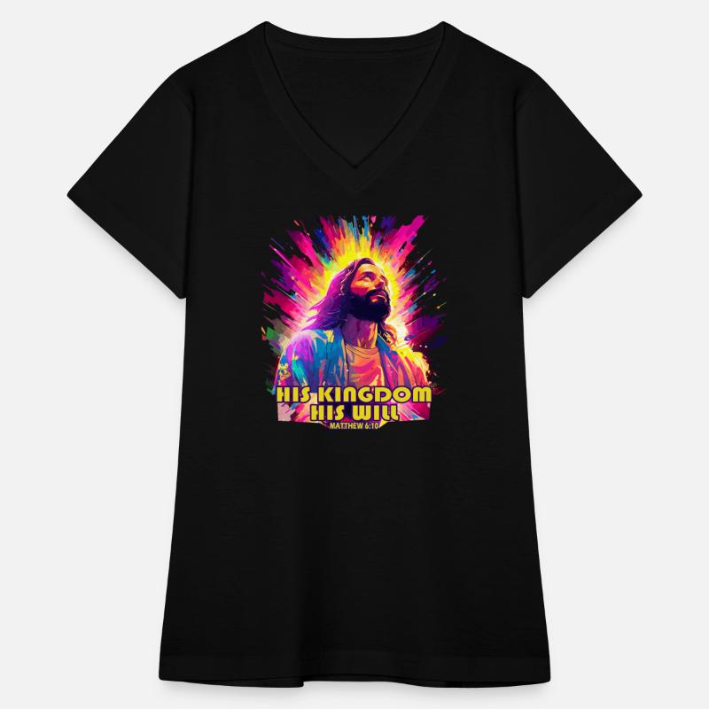 HIS KINGDOM AND HIS WILL Christian Design