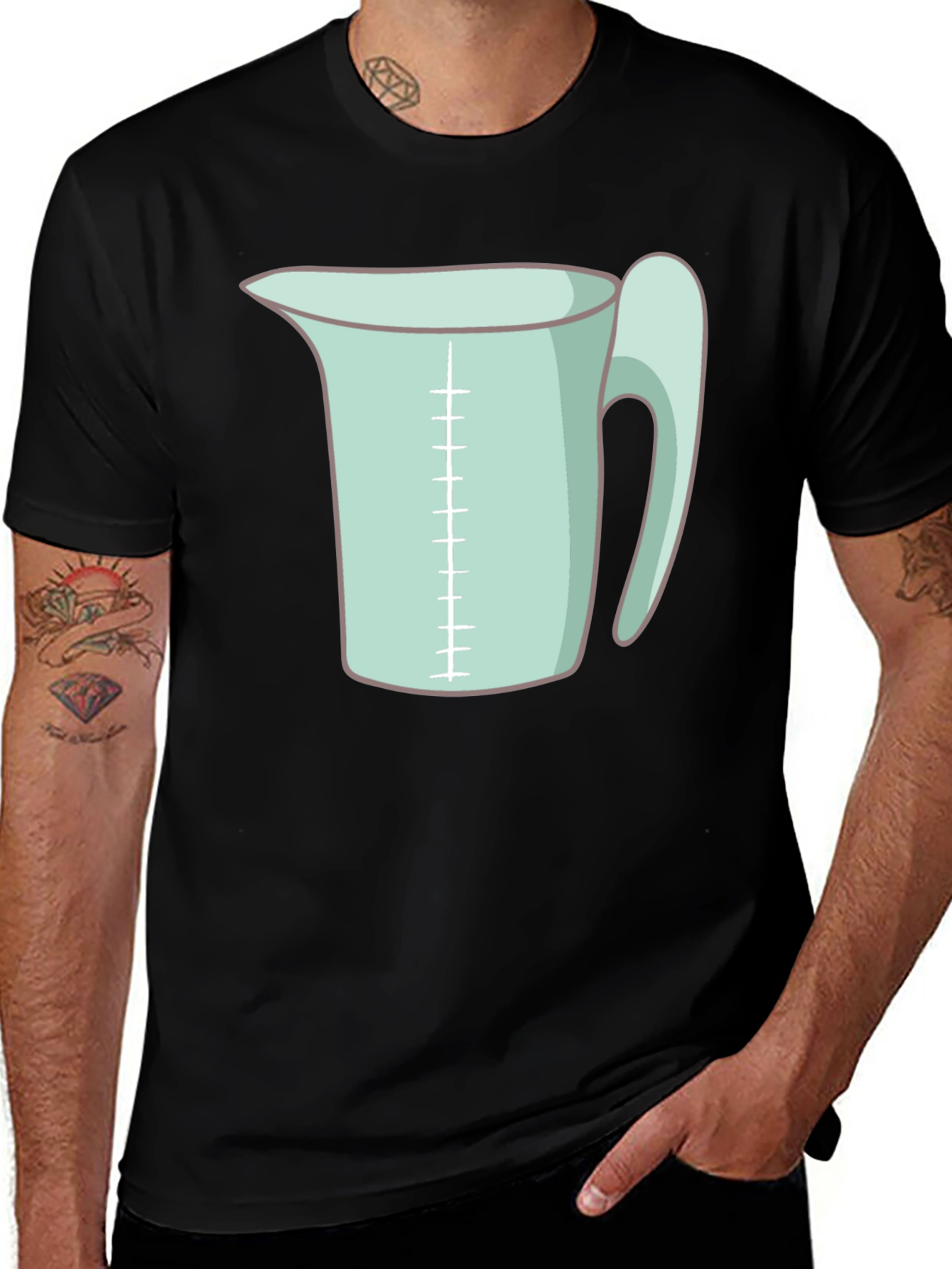 Measuring Cup Graphic Tee - Cool Chef Shirt
