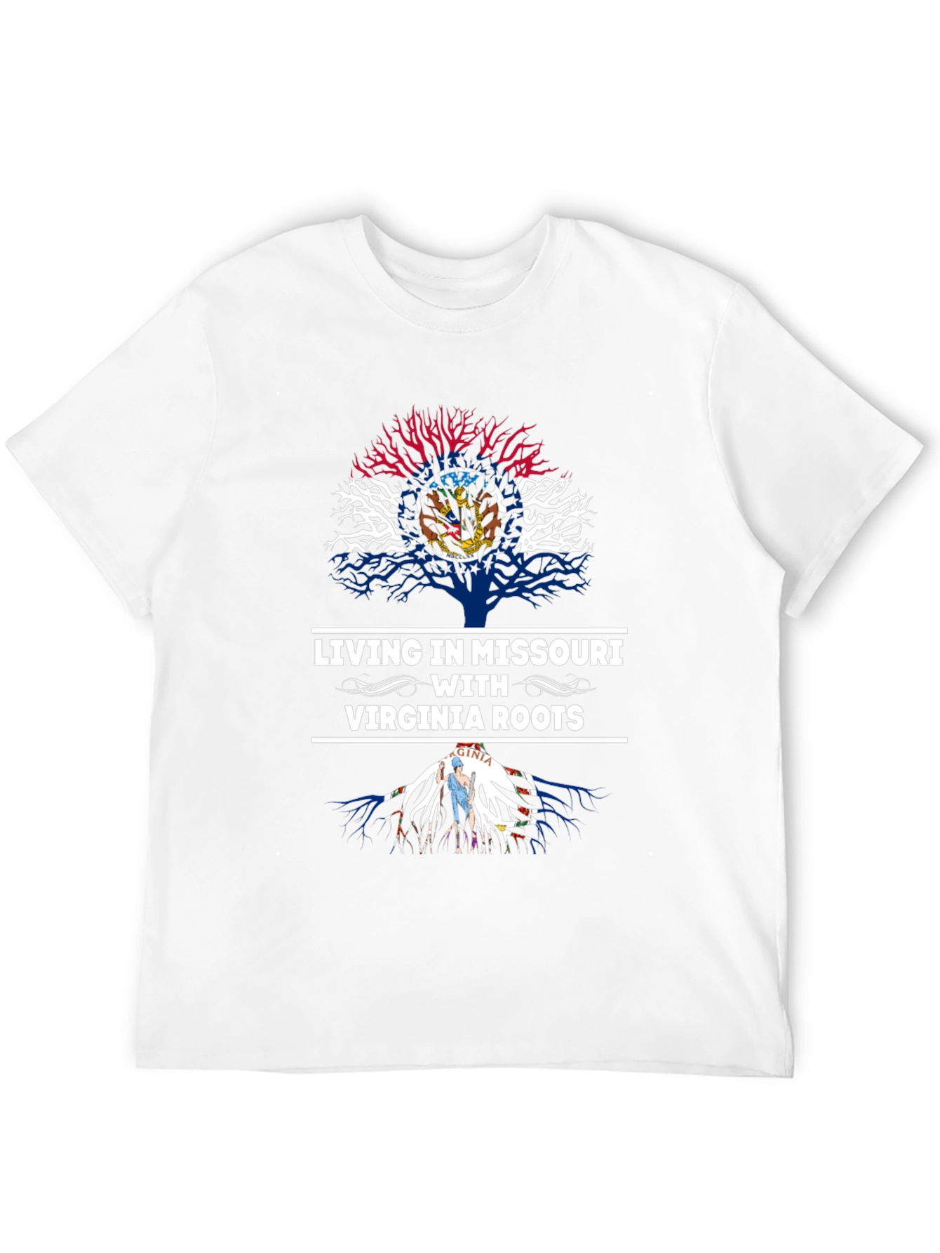 Missouri Pride T-Shirt with Virginia Roots Design