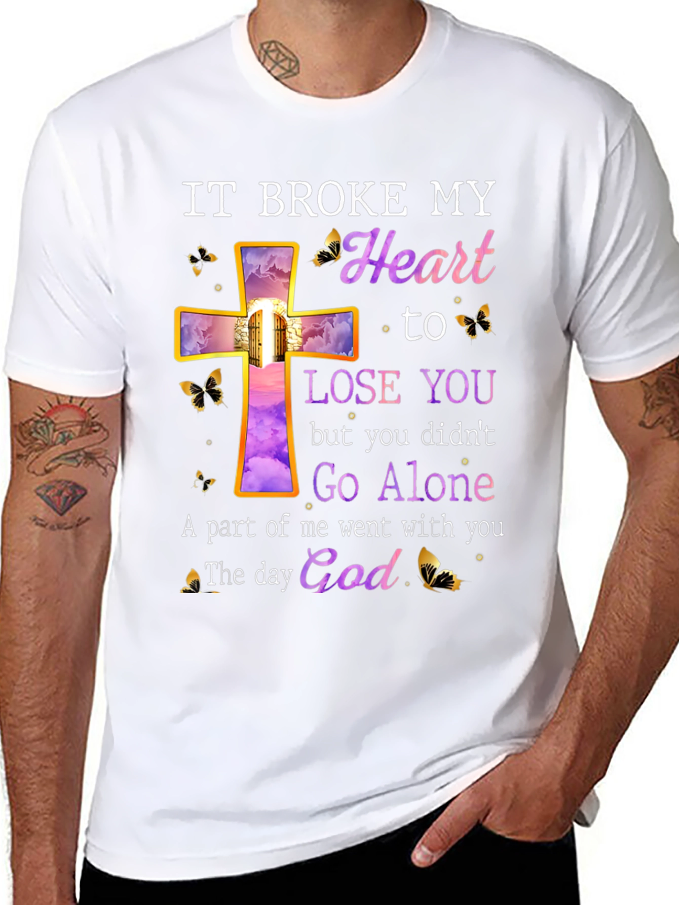 It Broke My Heart Christian T-Shirt