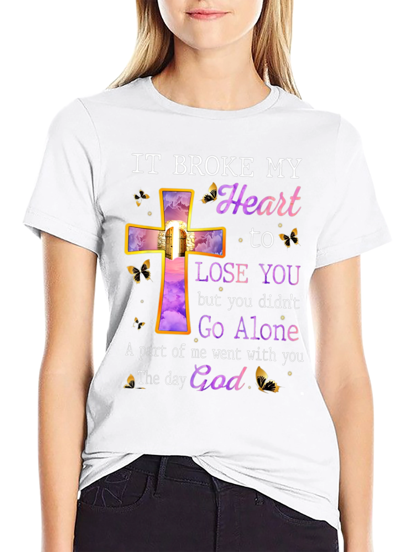 It Broke My Heart Christian T-Shirt