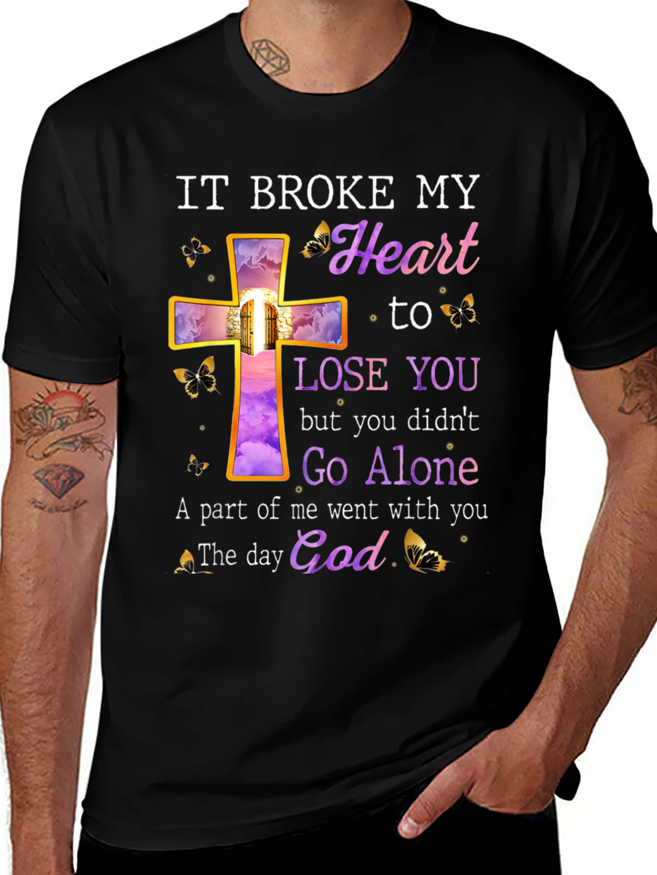 It Broke My Heart Christian T-Shirt