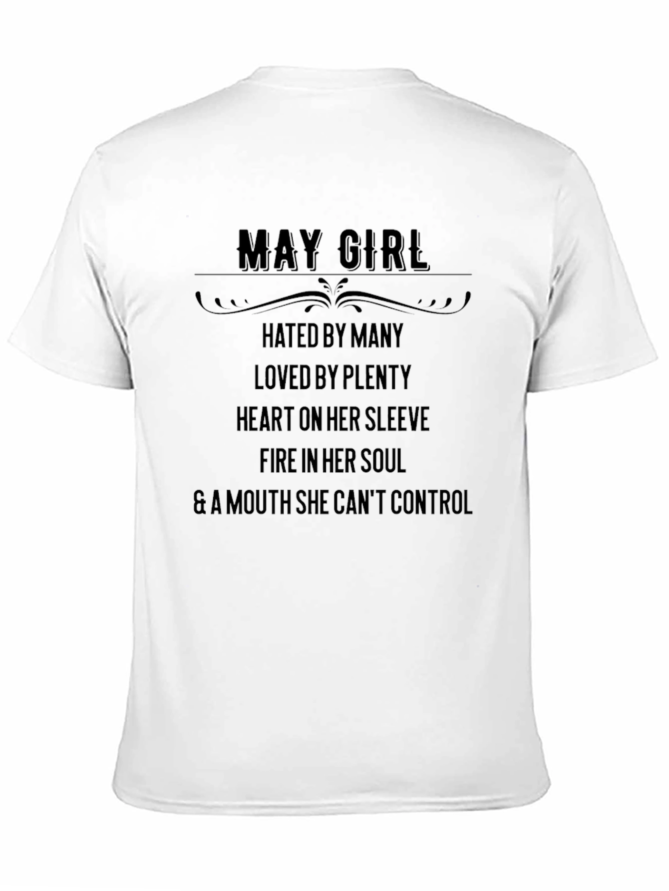 May Girl Tee - Hated by Many Graphic T-Shirt