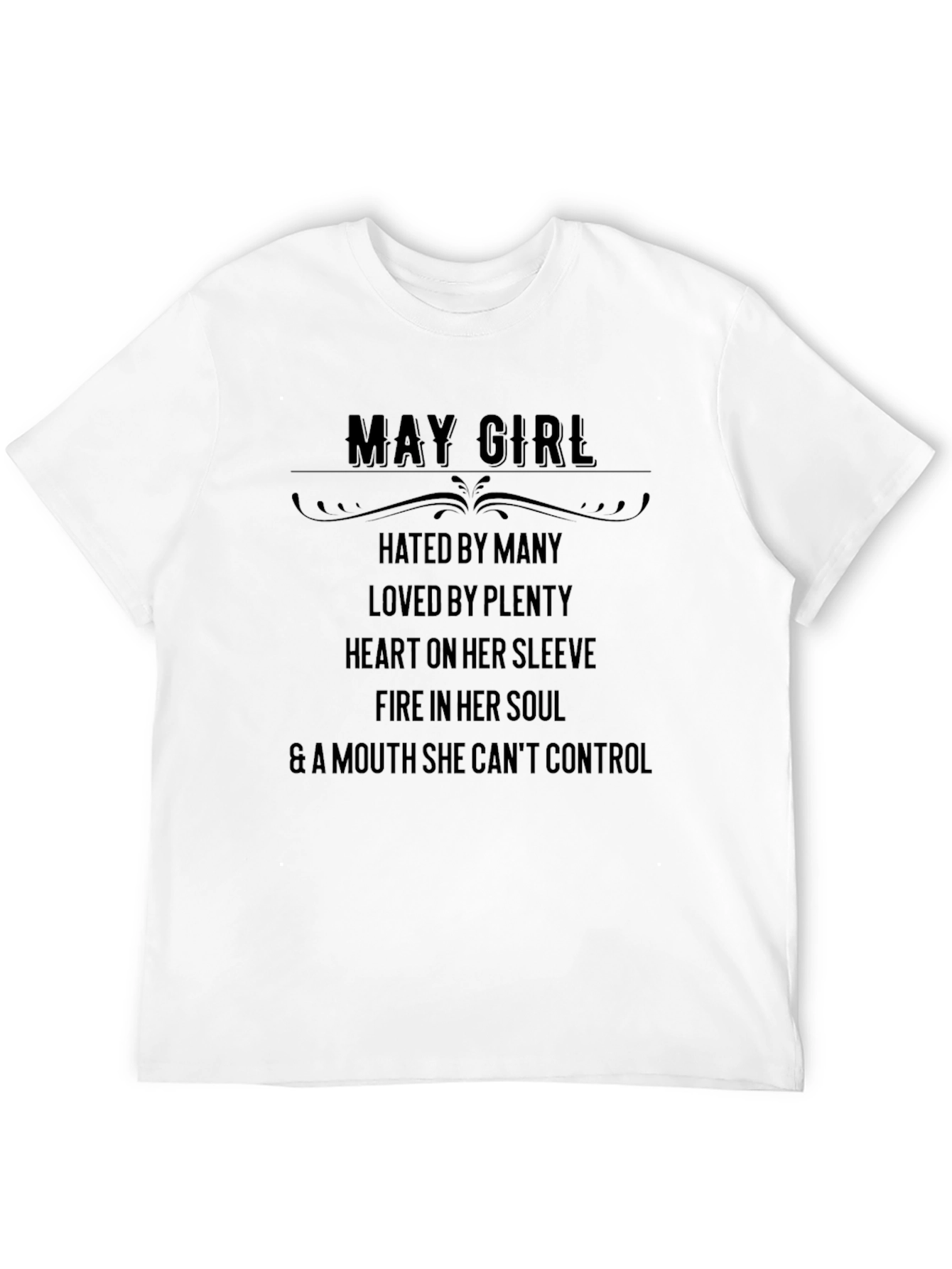 May Girl Tee - Hated by Many Graphic T-Shirt