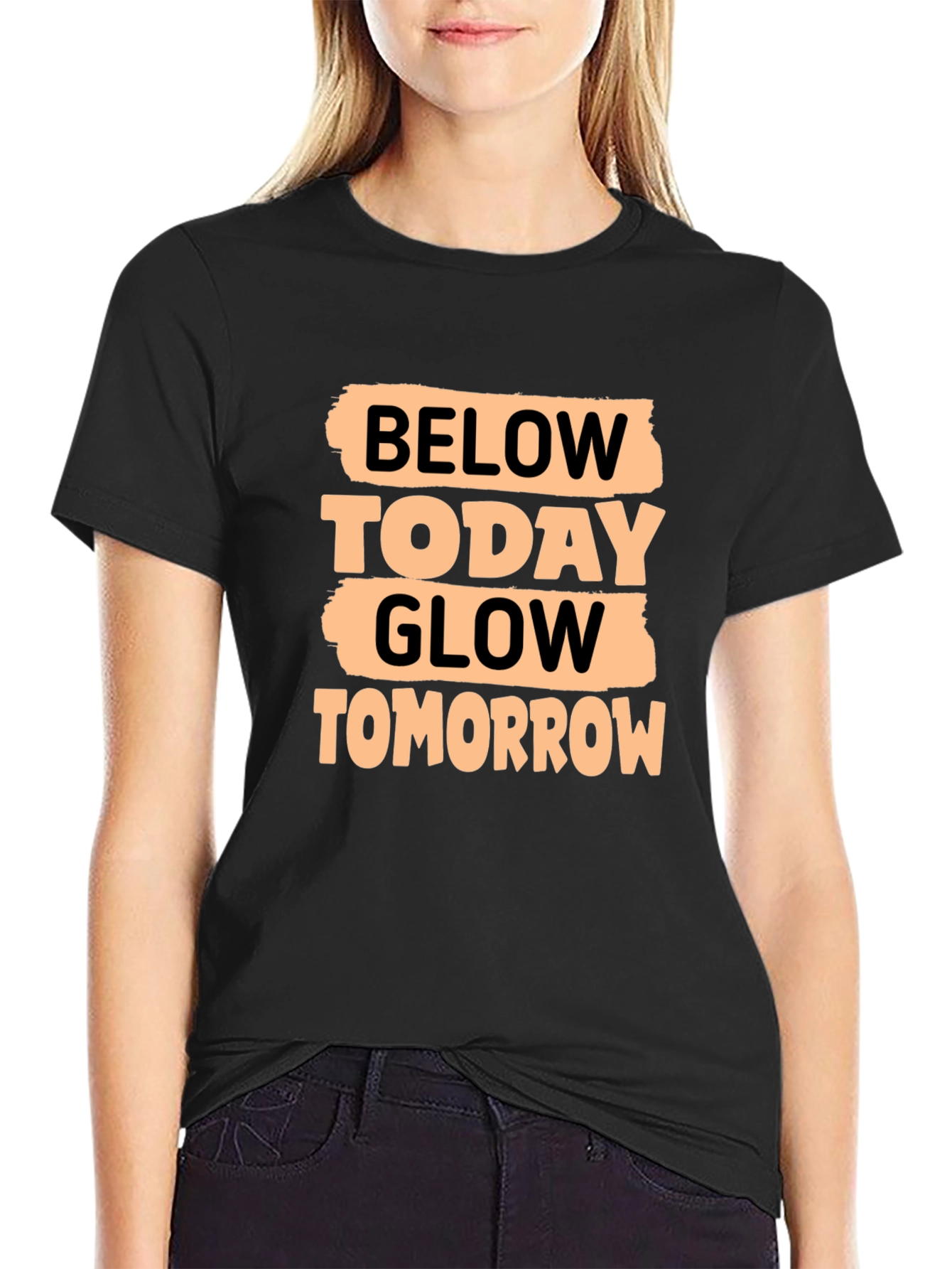 Below Today Glow Tomorrow Graphic Tee