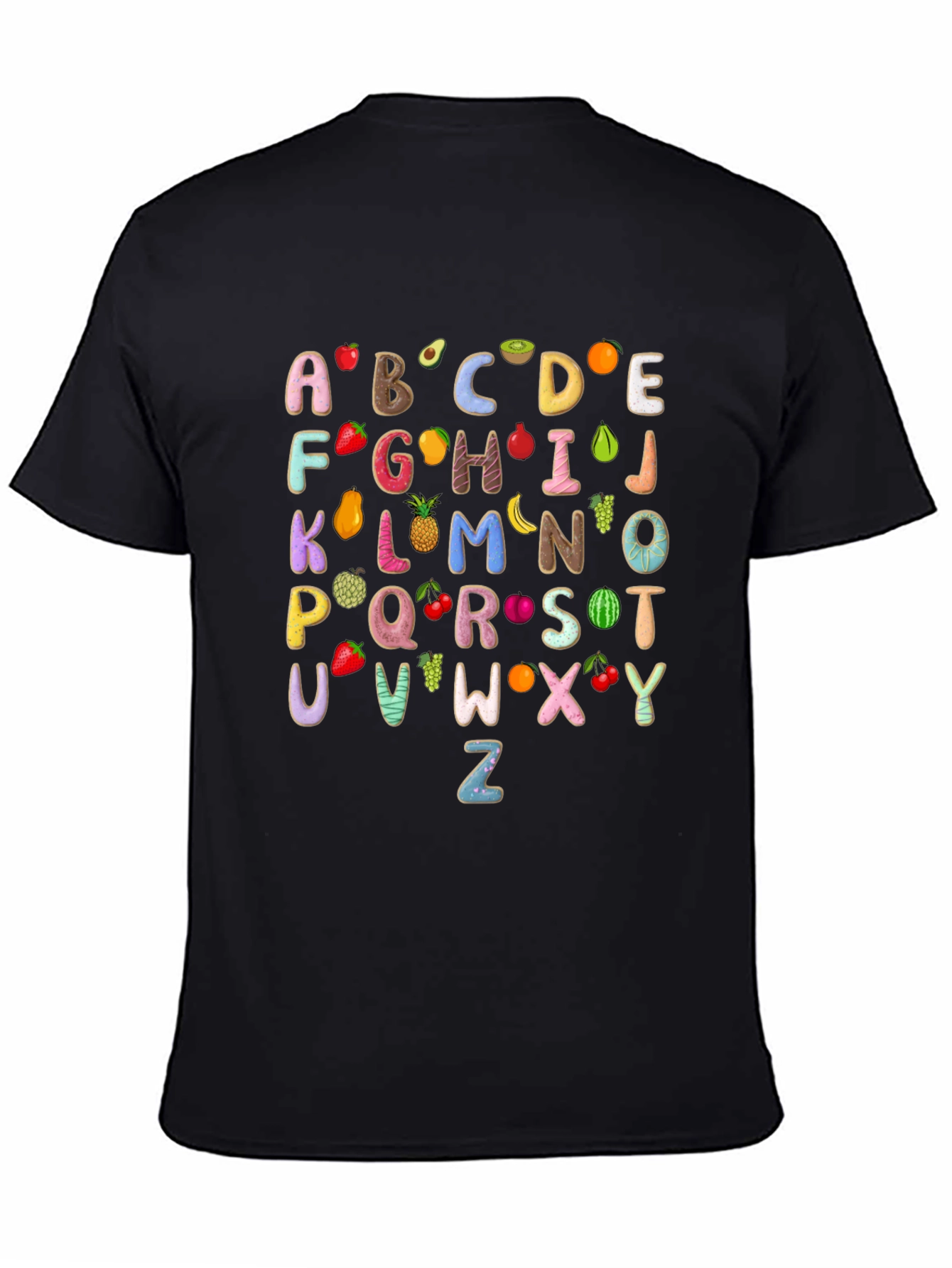Fruit Alphabet T-Shirt: Learn with Style