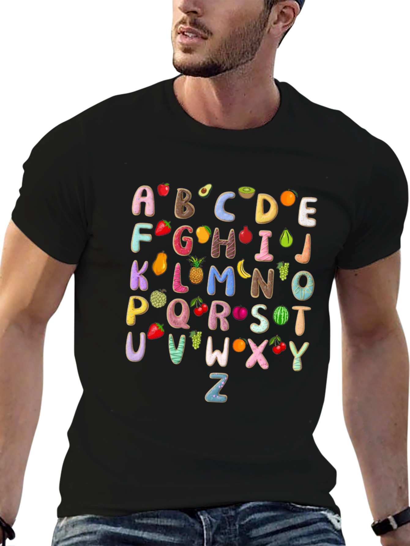 Fruit Alphabet T-Shirt: Learn with Style