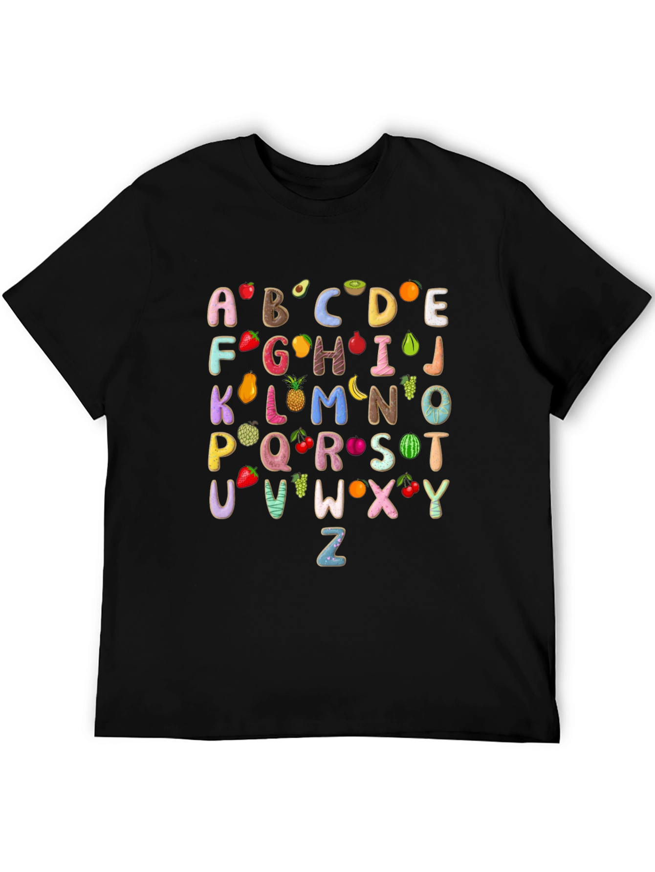 Fruit Alphabet T-Shirt: Learn with Style