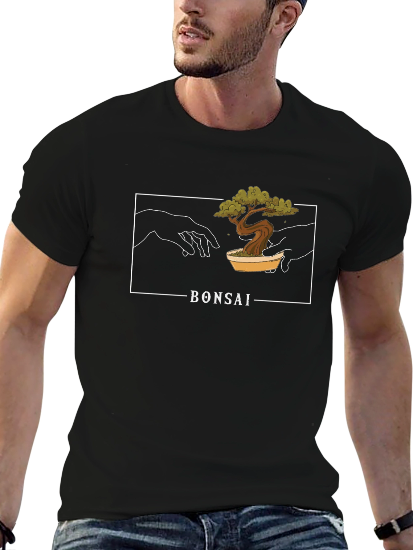 Bonsai Creation Graphic T-Shirt