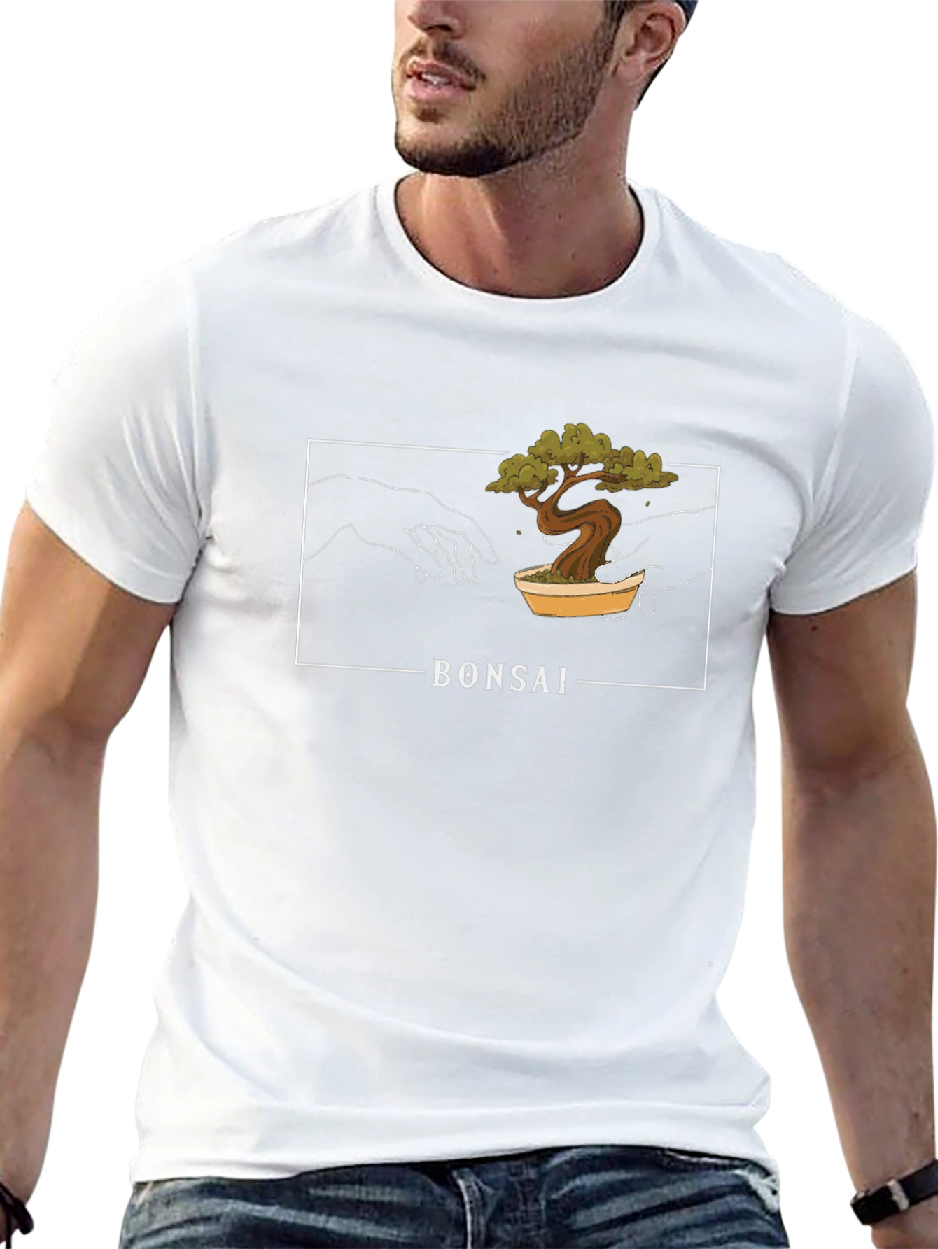 Bonsai Creation Graphic T-Shirt