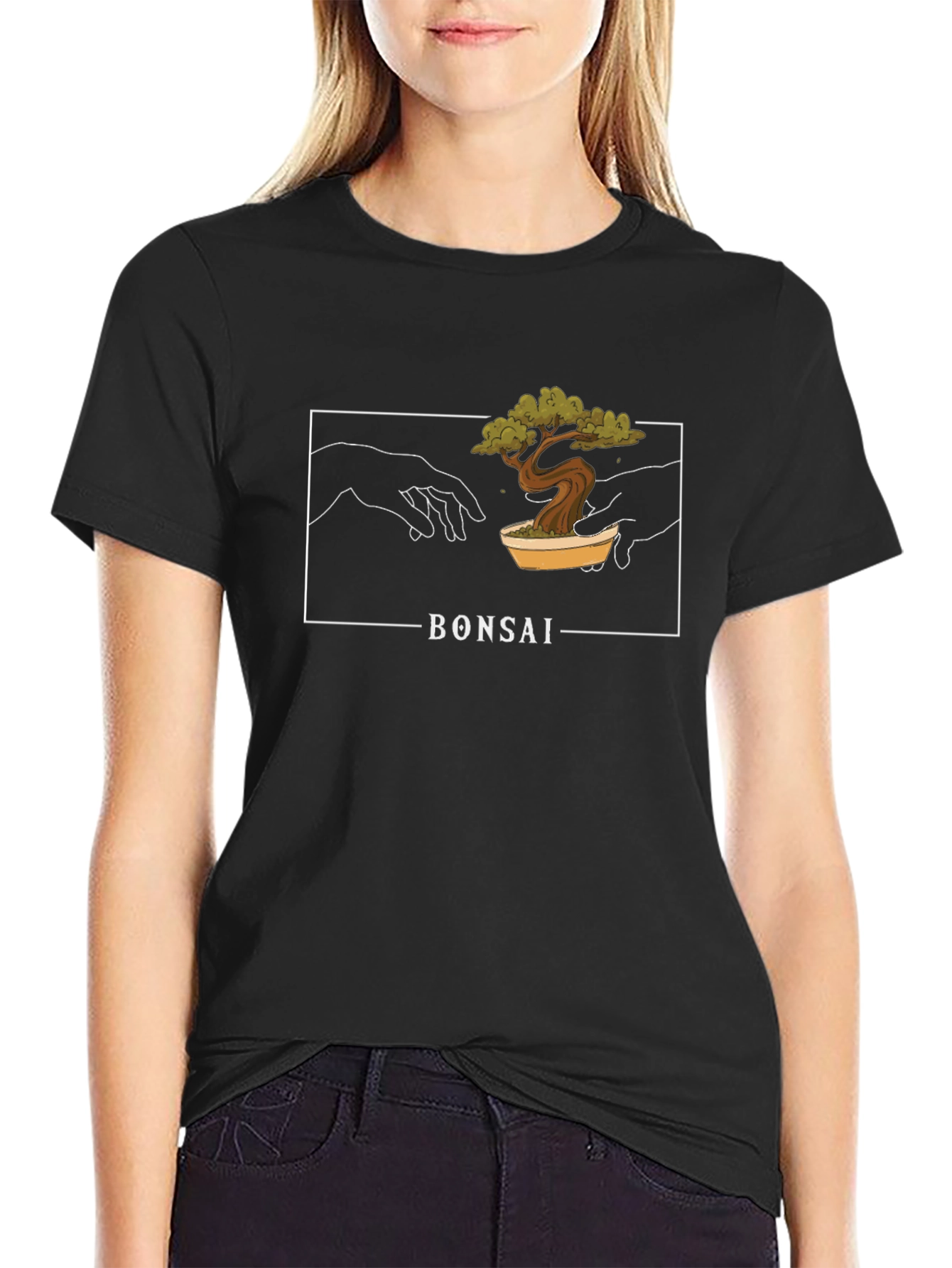 Bonsai Creation Graphic T-Shirt
